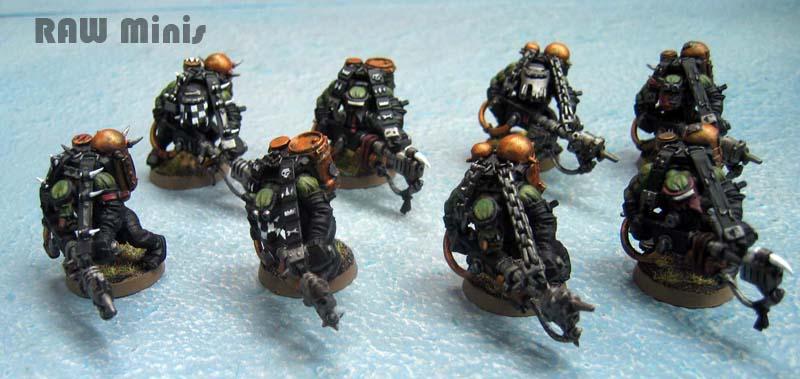 Burna Boyz, Burnas, Orks, Painting, Warhammer 40,000