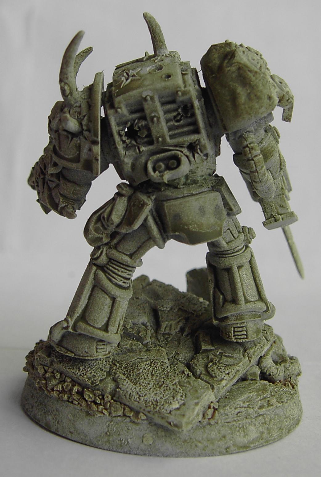 Chaos Space Marines, Conversion, Death Guard, Nurgle, Terminator Armor