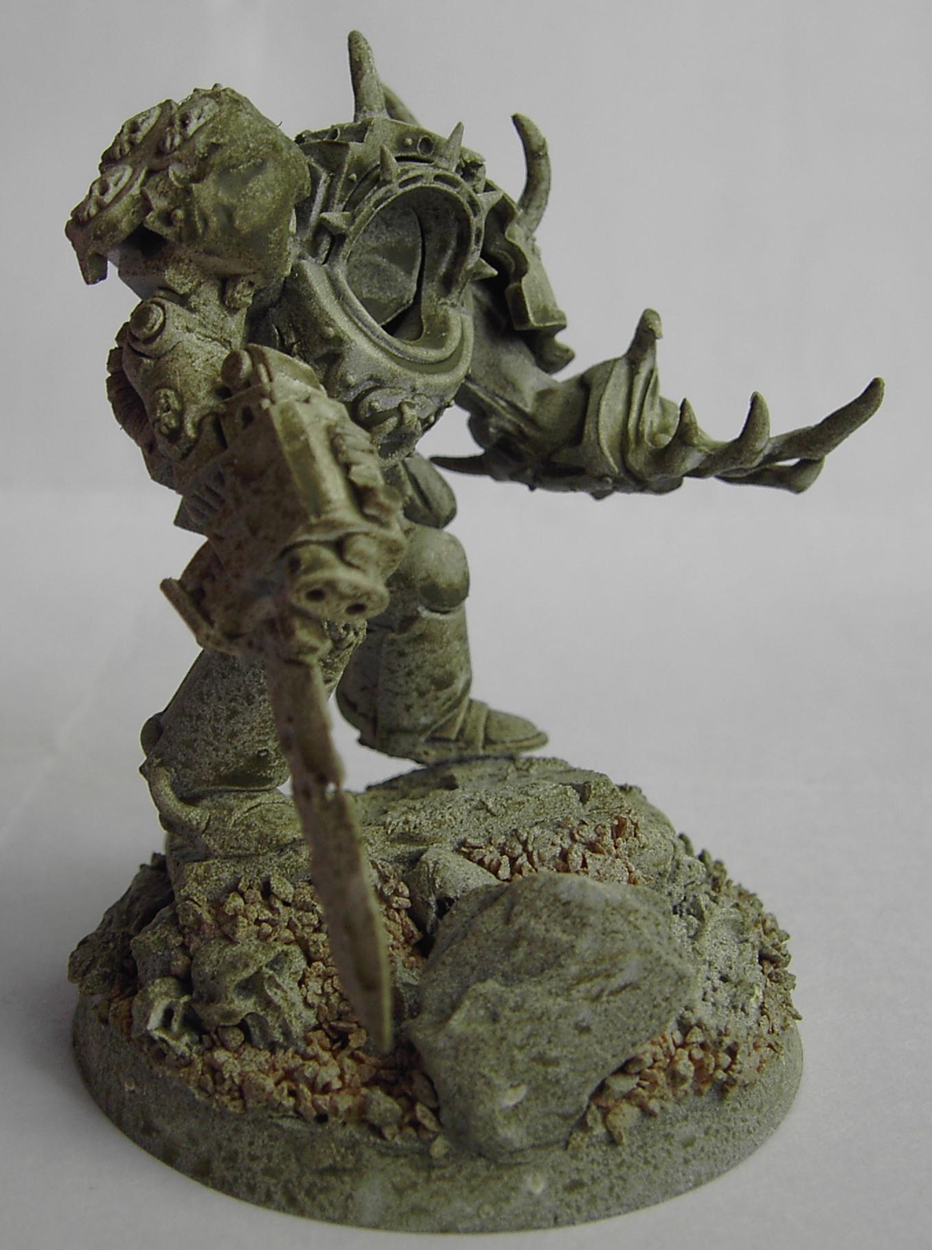 Chaos Space Marines, Conversion, Death Guard, Nurgle, Terminator Armor