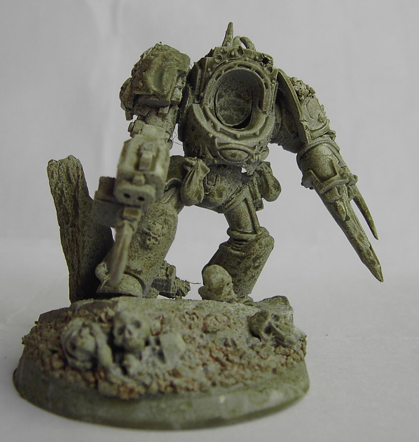 Chaos Space Marines, Conversion, Death Guard, Nurgle, Terminator Armor