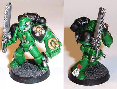 Assault, Salamander, Sergeant, Space Marines