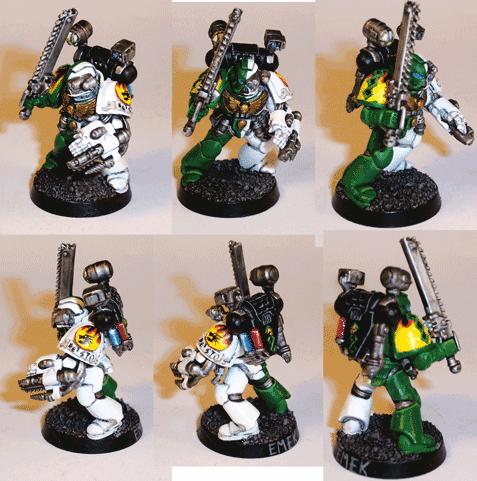 Apothecary, Salamander, Space Marines