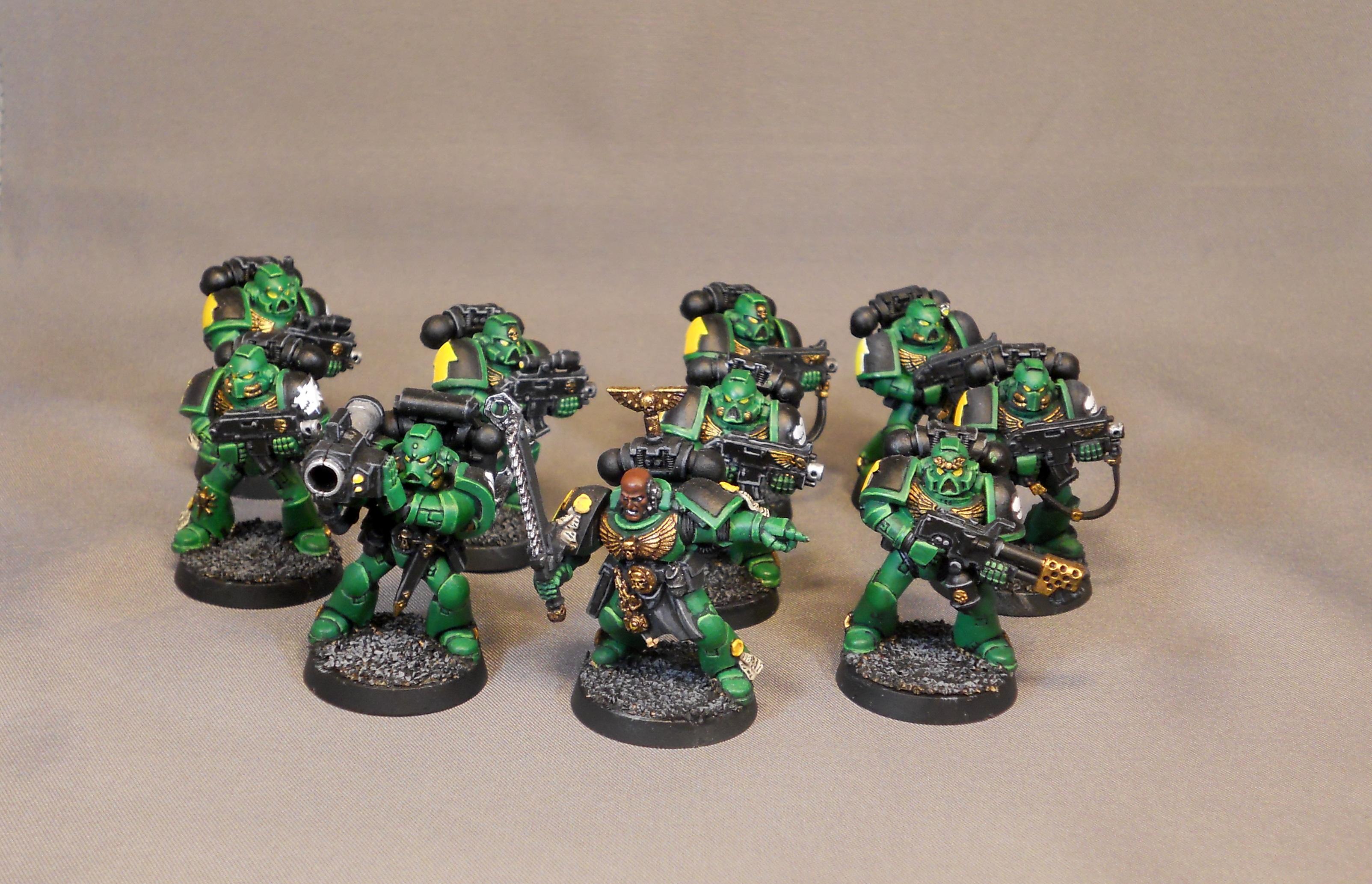 Assault On Black Reach, Salamanders, Space Marines, Tactical