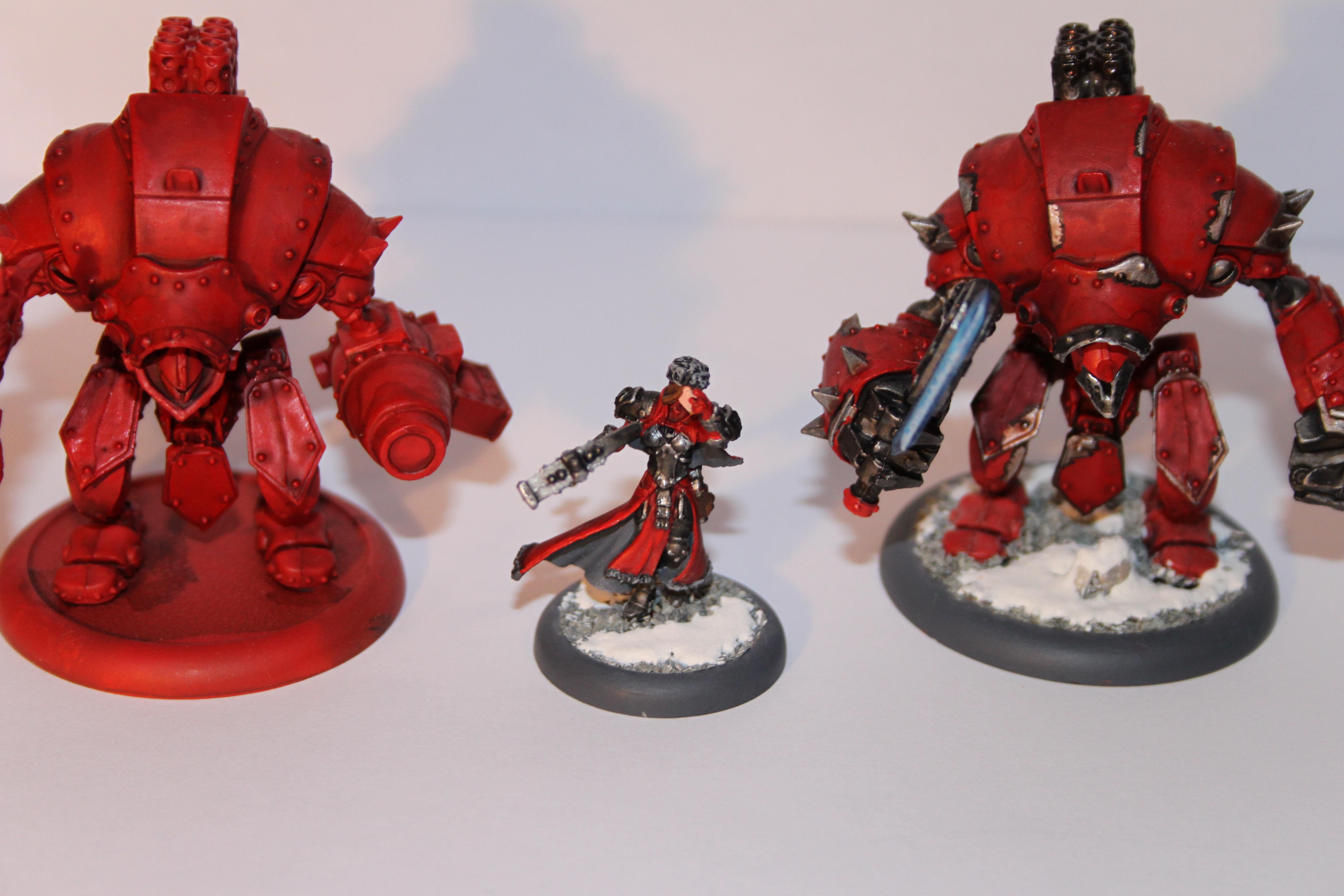 Khador, Red, Snow, Sorscha, Warmachine