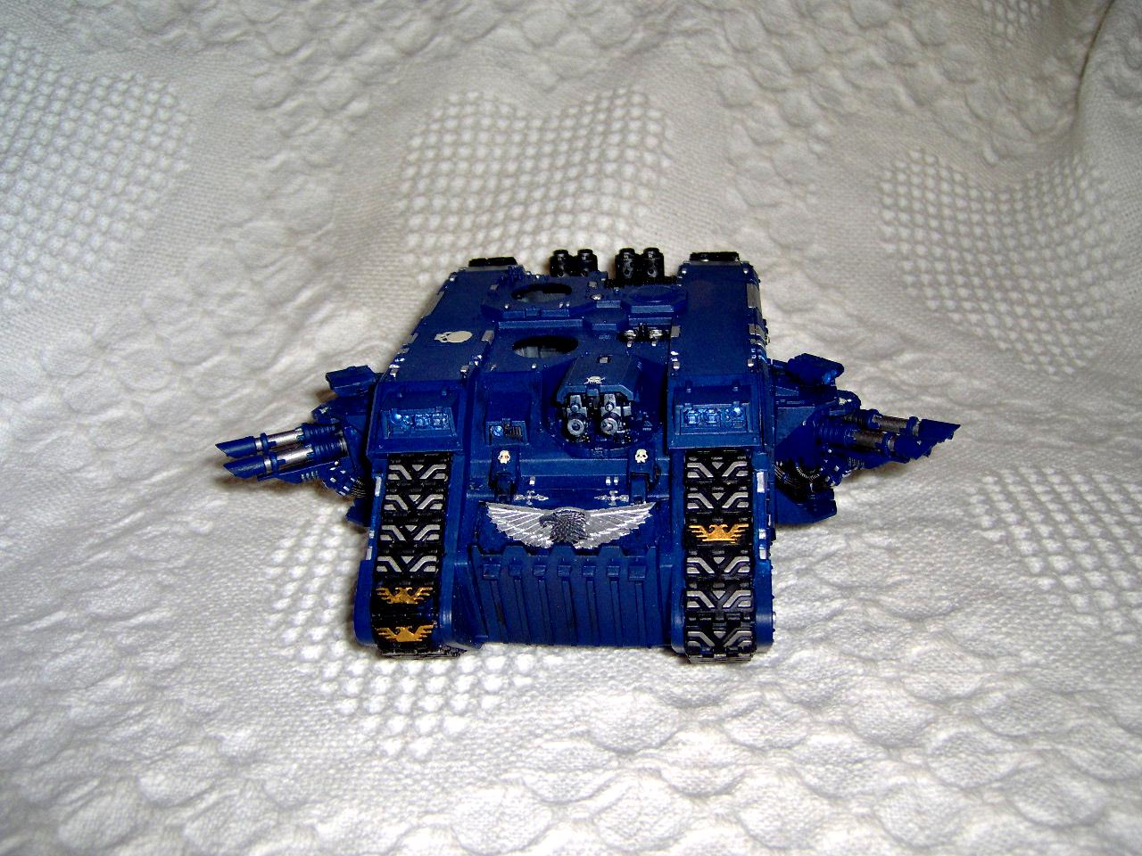 Space Marines, Vanguard Land Raider concept front