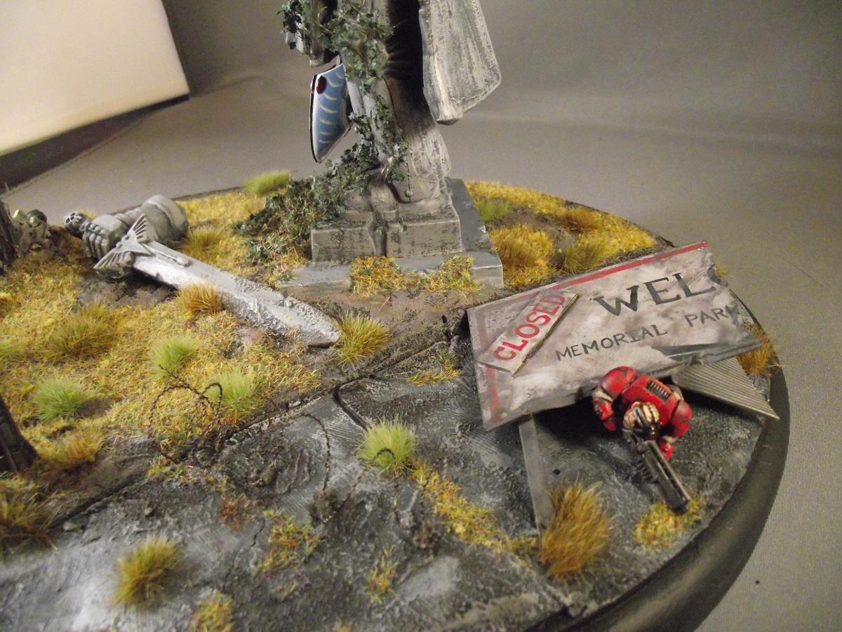 All my super-heavies have Blood Angels getting stomped on somewhere on them... I don't really know why