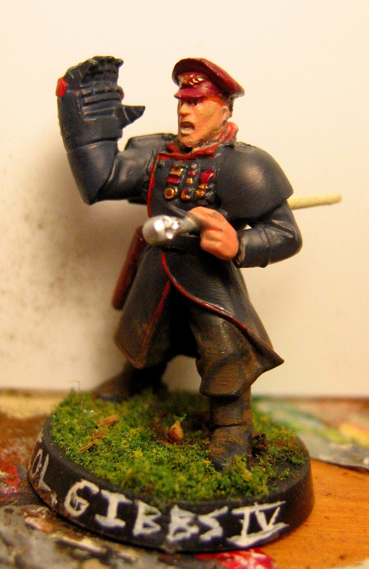 Imperial Guard Officer, Power Fist