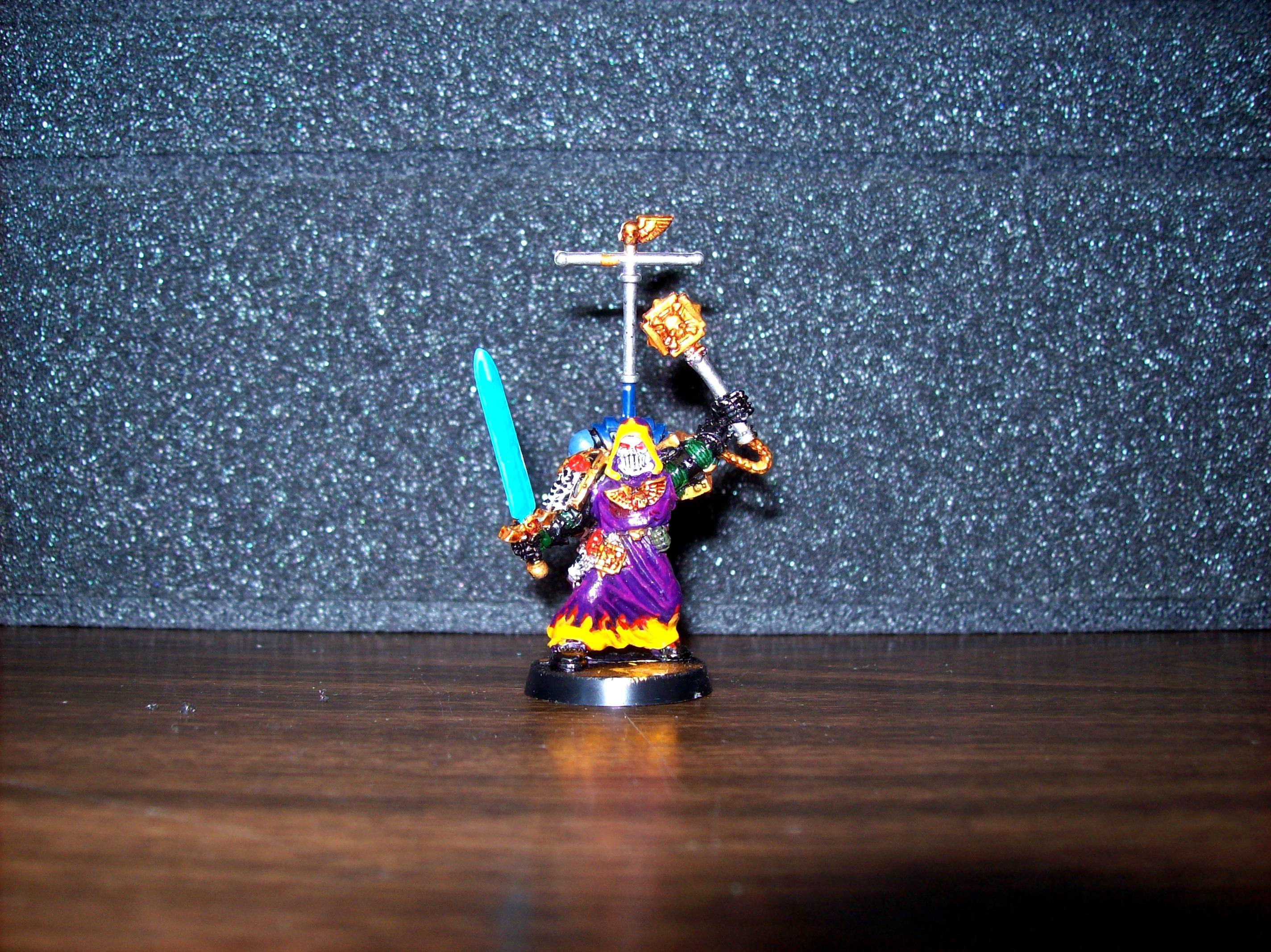 Chaplain, Miniature, Space Marines