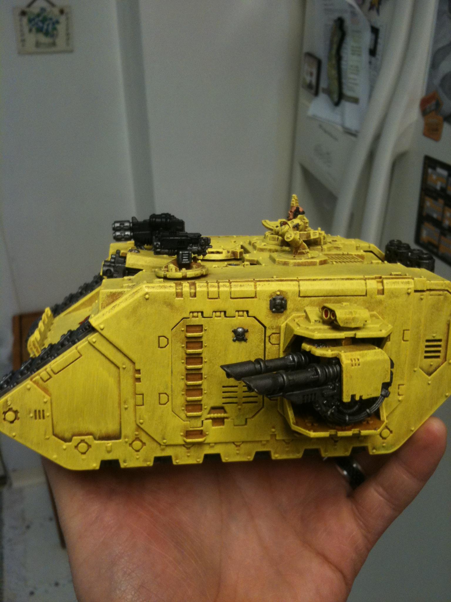 Land Raider, Tank, Warhammer 40,000, Work In Progress