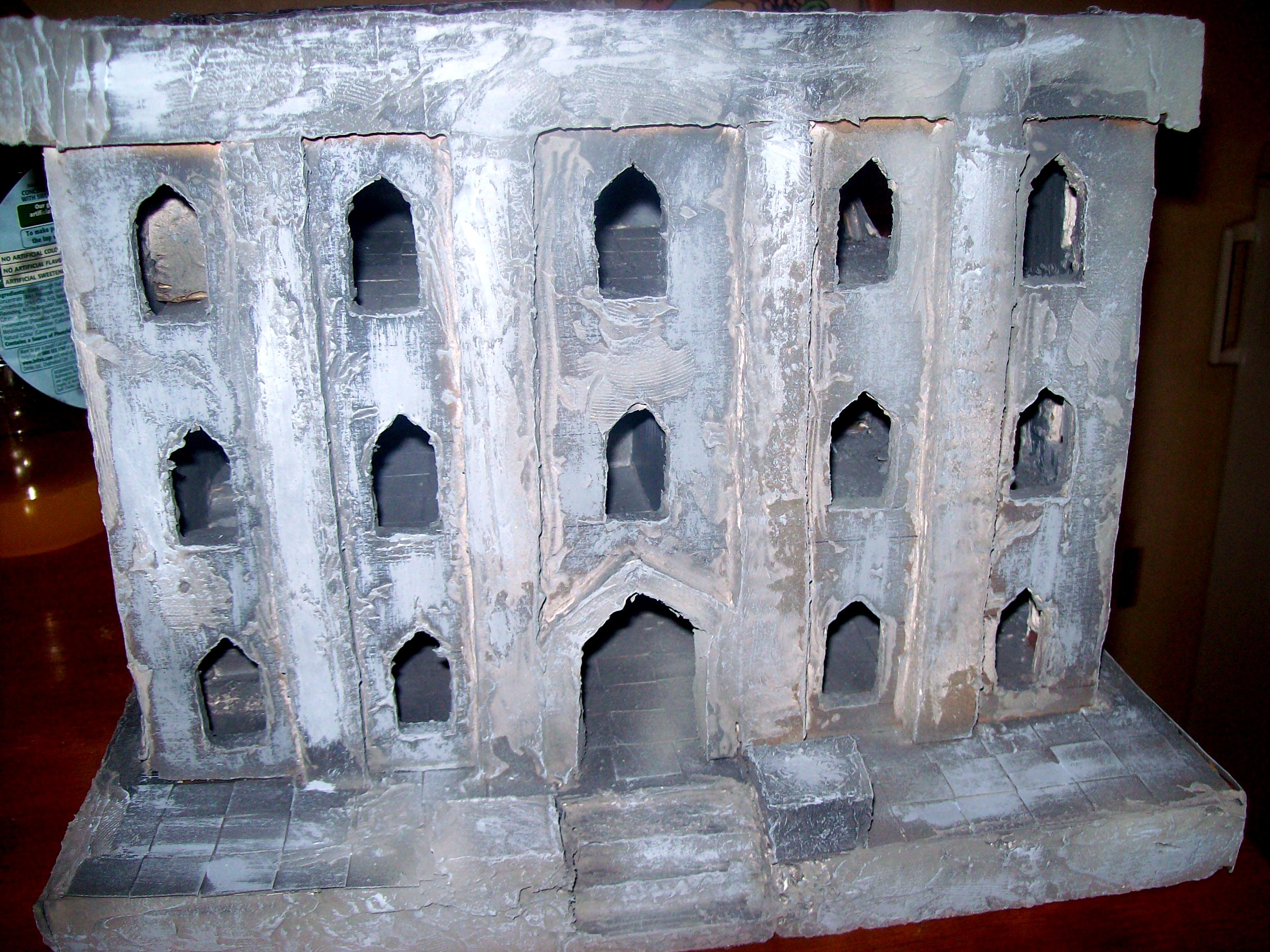 Scratch Built., Terrain, Warhammer 40k Ruin%252fimperial Building, Warhammer 40k Ruin/imperial Building