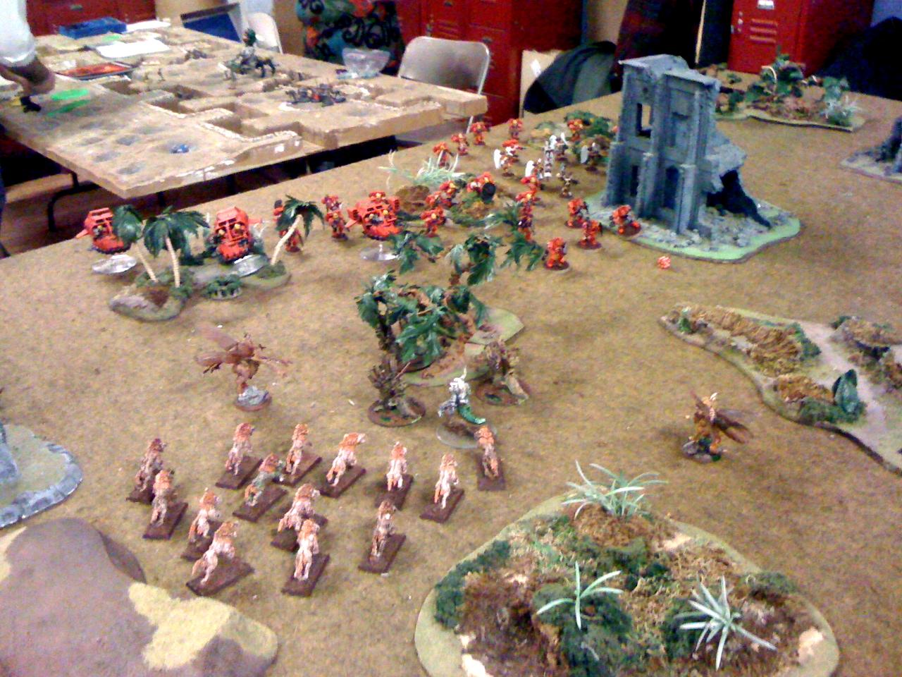 Battle Report, Blood Angels, Daemons