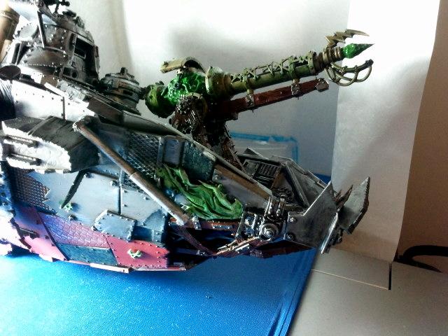 Airship, Flyer, Orks, Skaven, Stompa