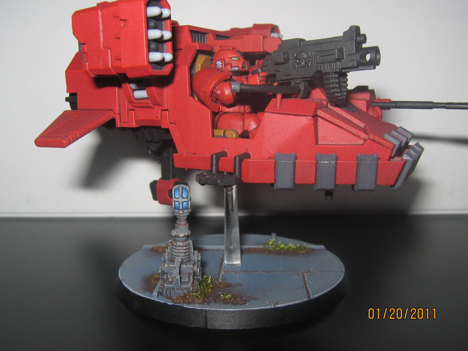 Blood Angels, Land Speeder, Space Marines, Warhammer 40,000
