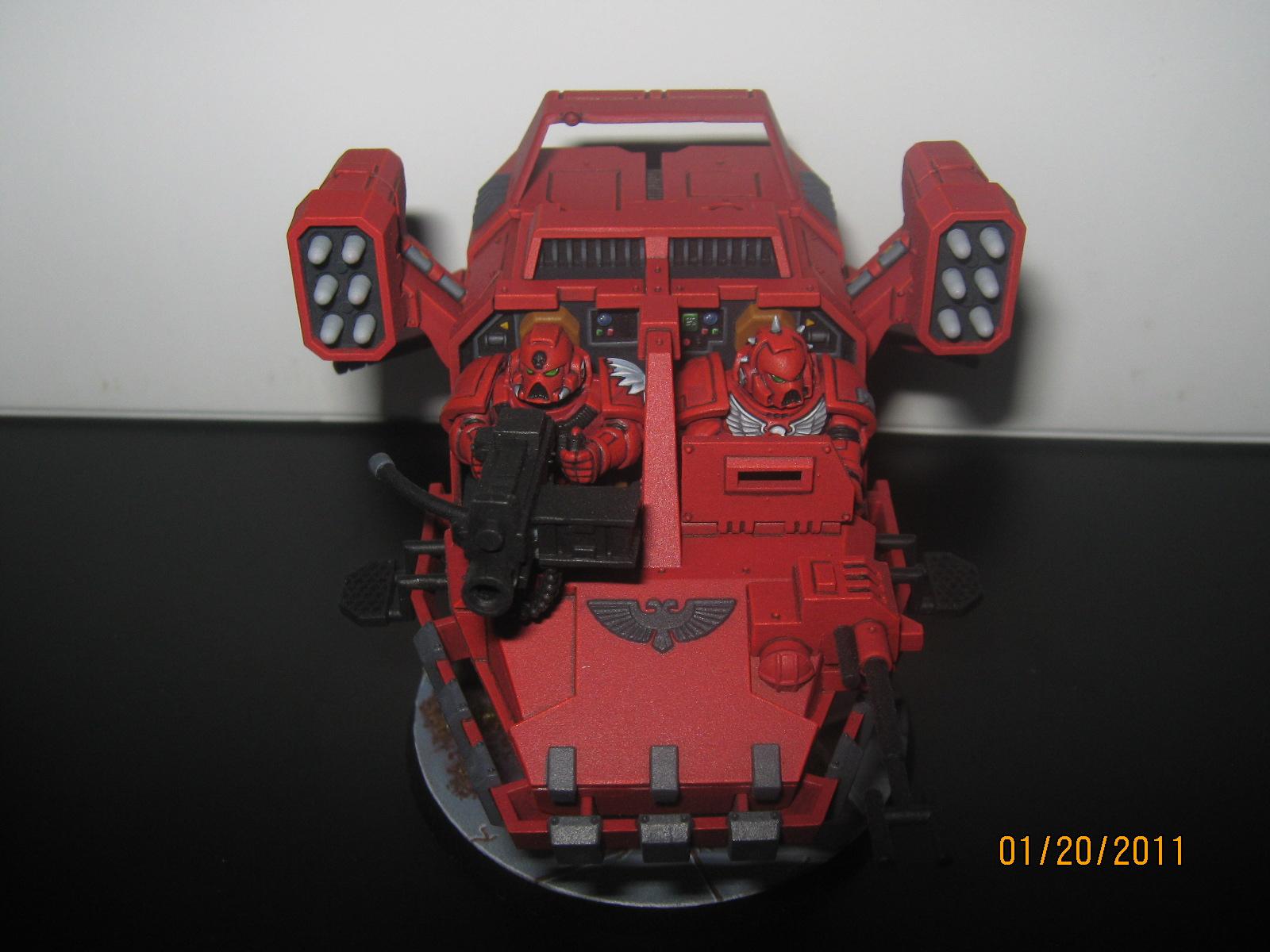 Blood Angels, Land Speeder, Space Marines, Warhammer 40,000