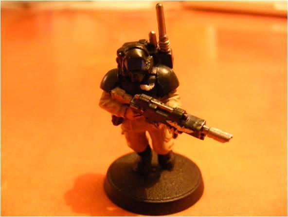 Airborne, Imperial Guard, Veteran, Vox-caster