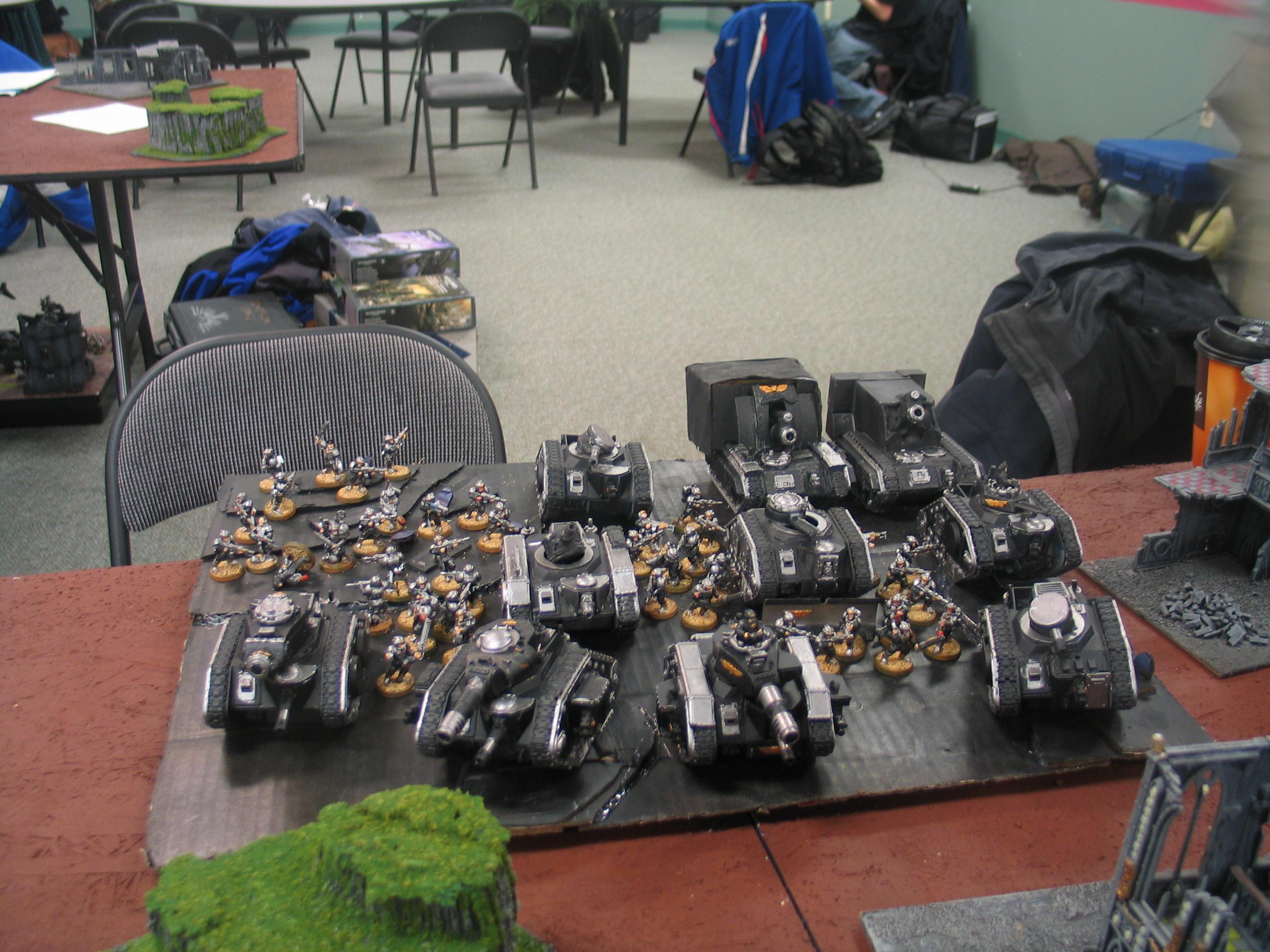 Conflict GT 2011 40k Armies - Black Vehicle IG