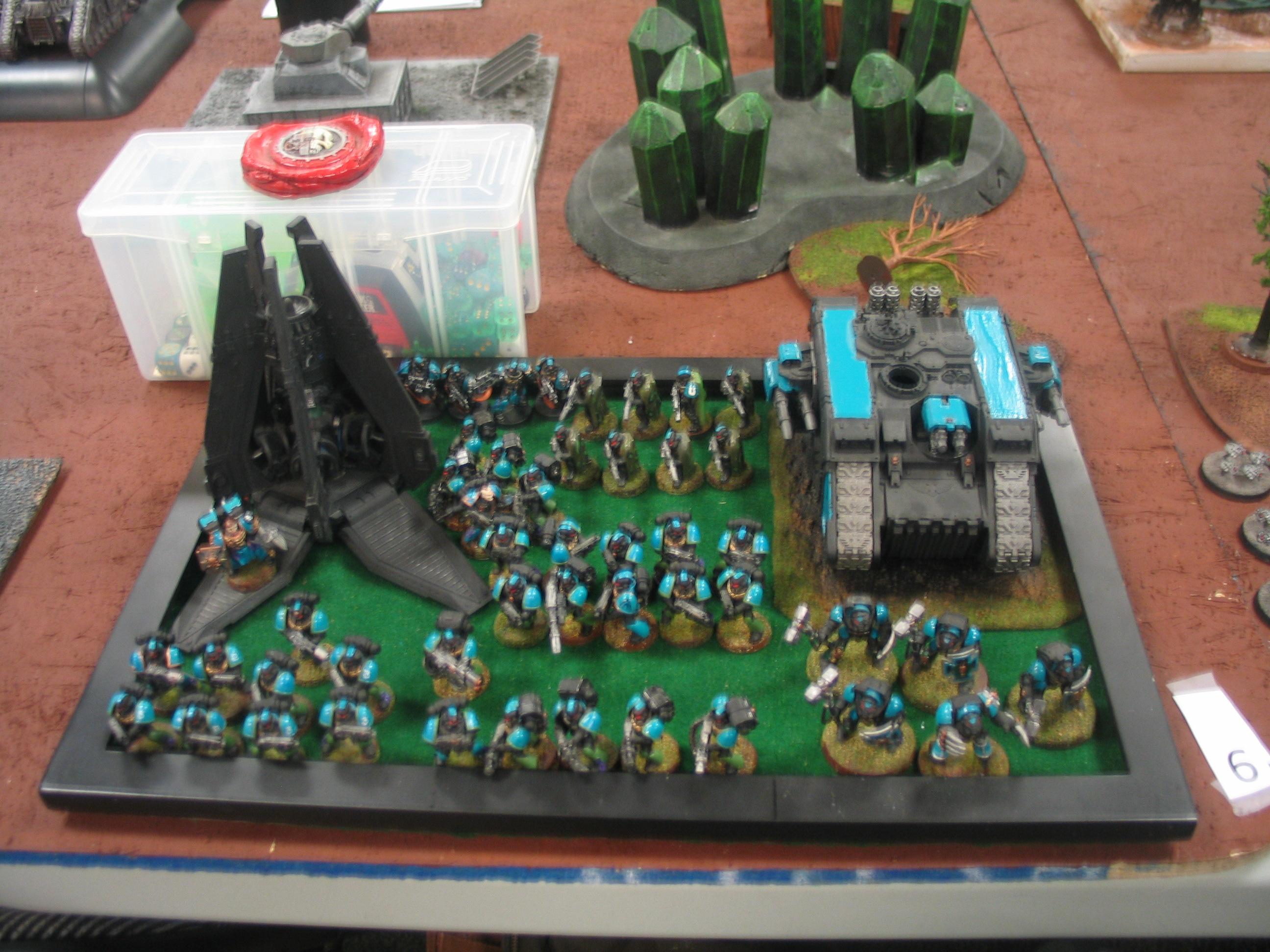 Conflict GT 2011 40k Armies - lota marines