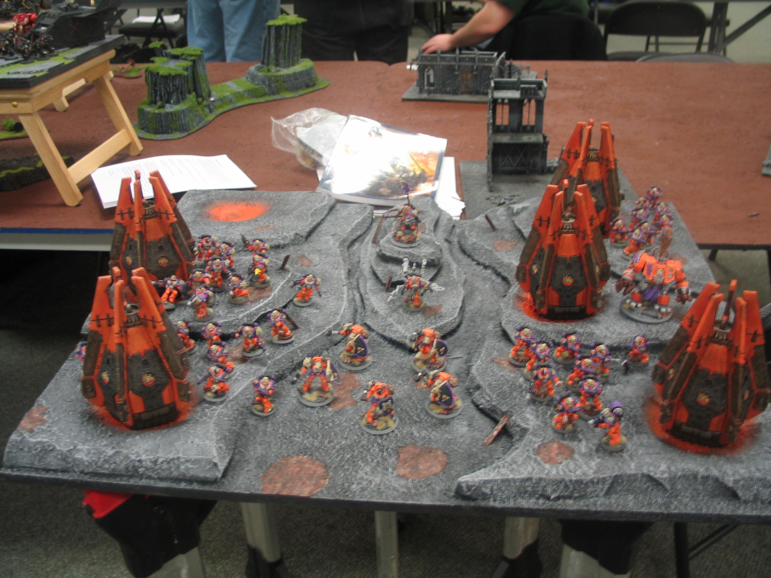 Conflict GT 2011 40k Armies - Joe's Drop Salamanders