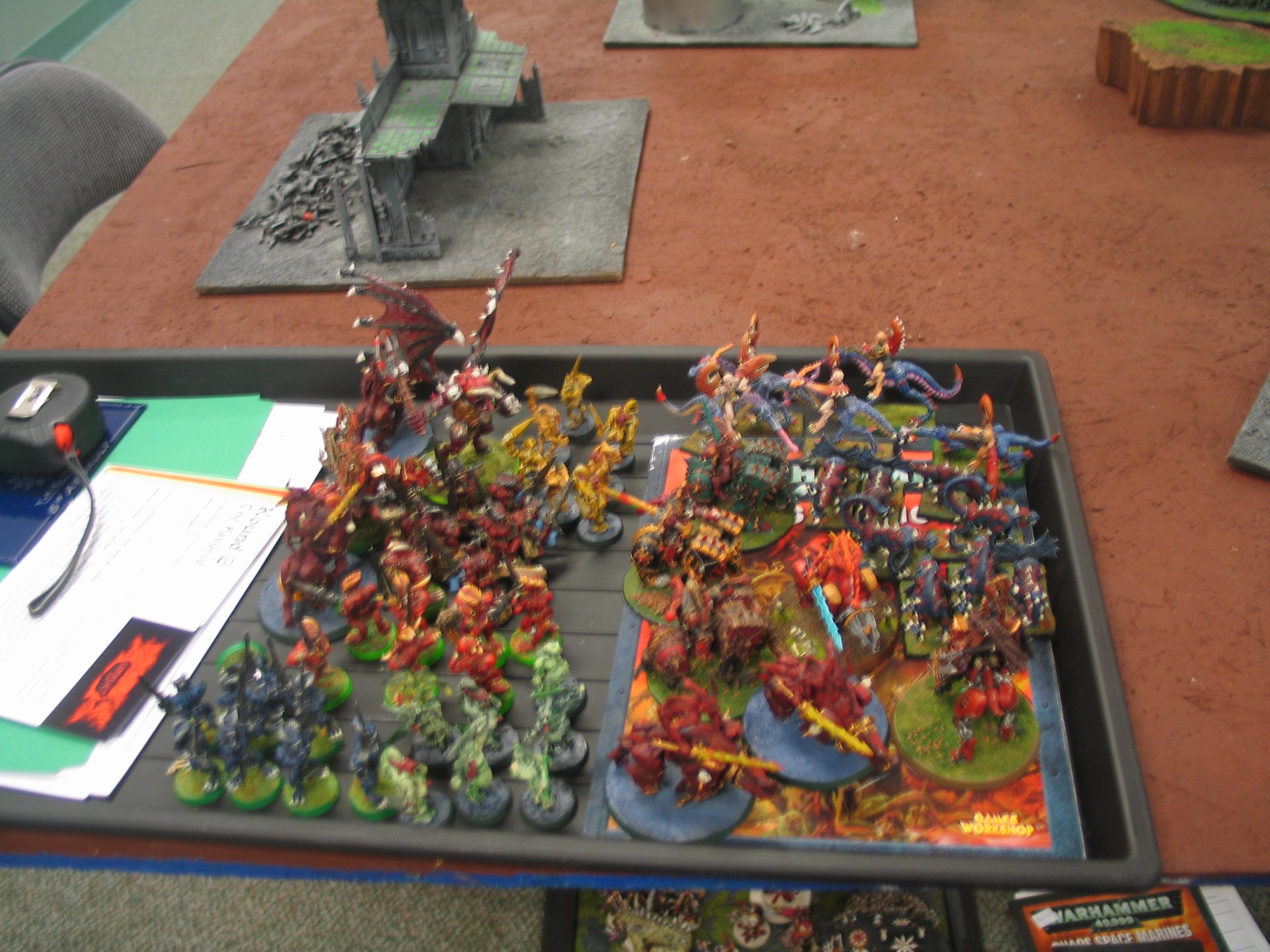 Conflict GT 2011 40k Armies - more demons