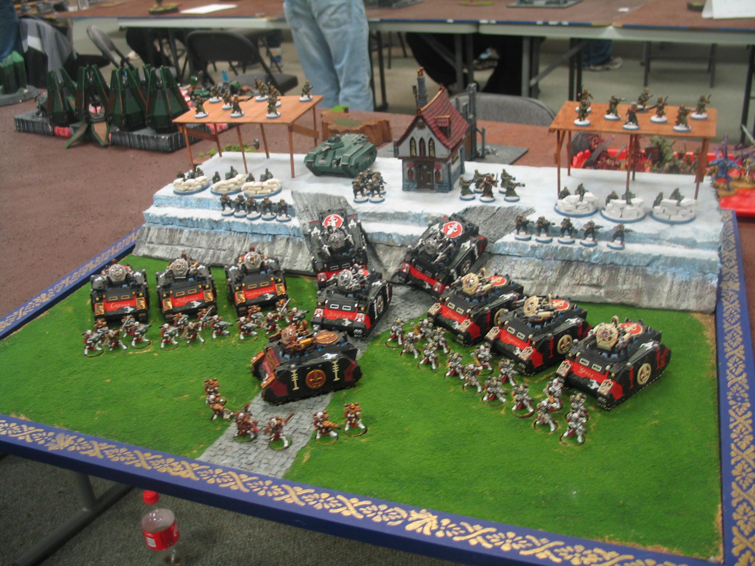 Conflict GT 2011 40k Armies - WH Immolator spam