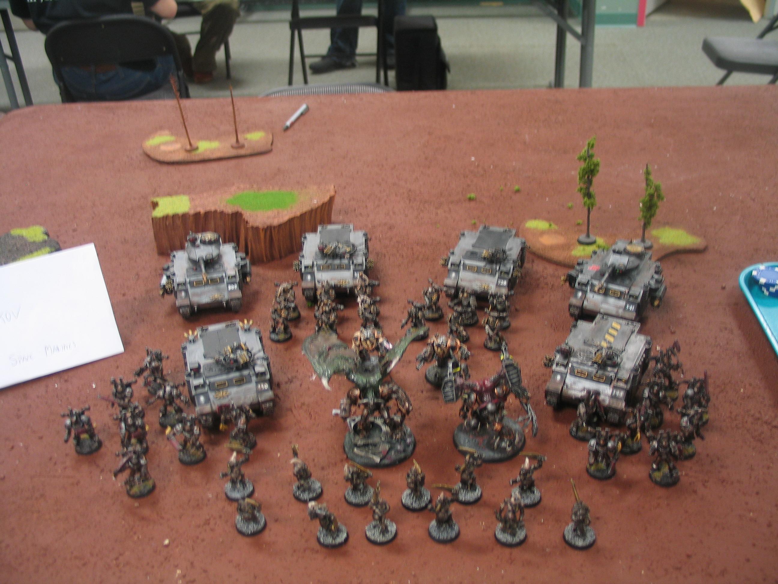 Conflict GT 2011 40k Armies - Chaos Marines