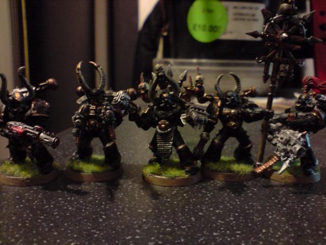 Chaos, Chaos Space Marines, Space Marines