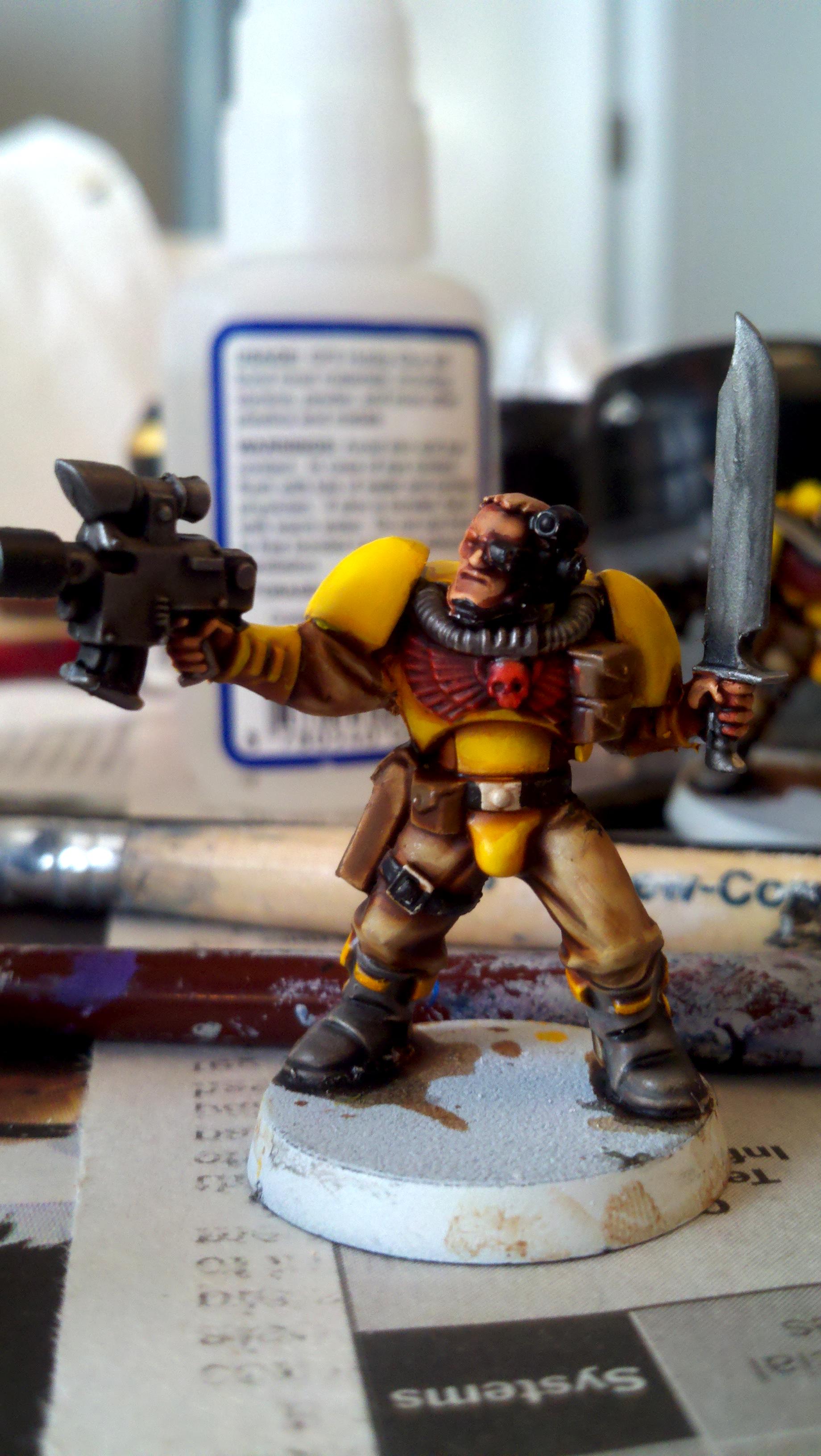 Imperial Fists, Scouts, Space Marines, Warhammer 40,000