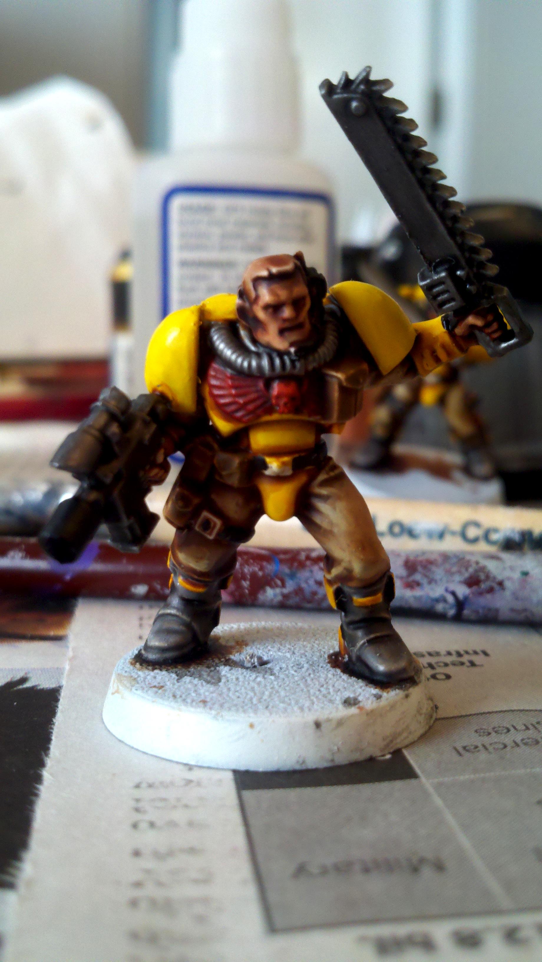Imperial Fists, Scouts, Space Marines, Warhammer 40,000