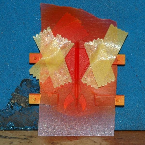 Airbrush, Stencil, Tape