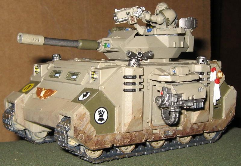 Desert Camo, Imperial Fists, Predator, Space Marines