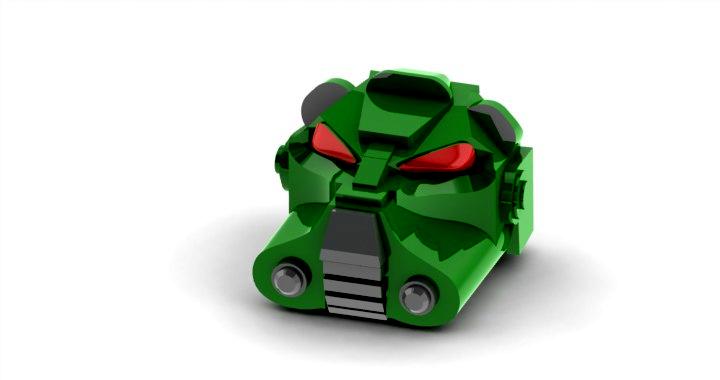 Paper, Papercraft, Salamander, Terminator Armor
