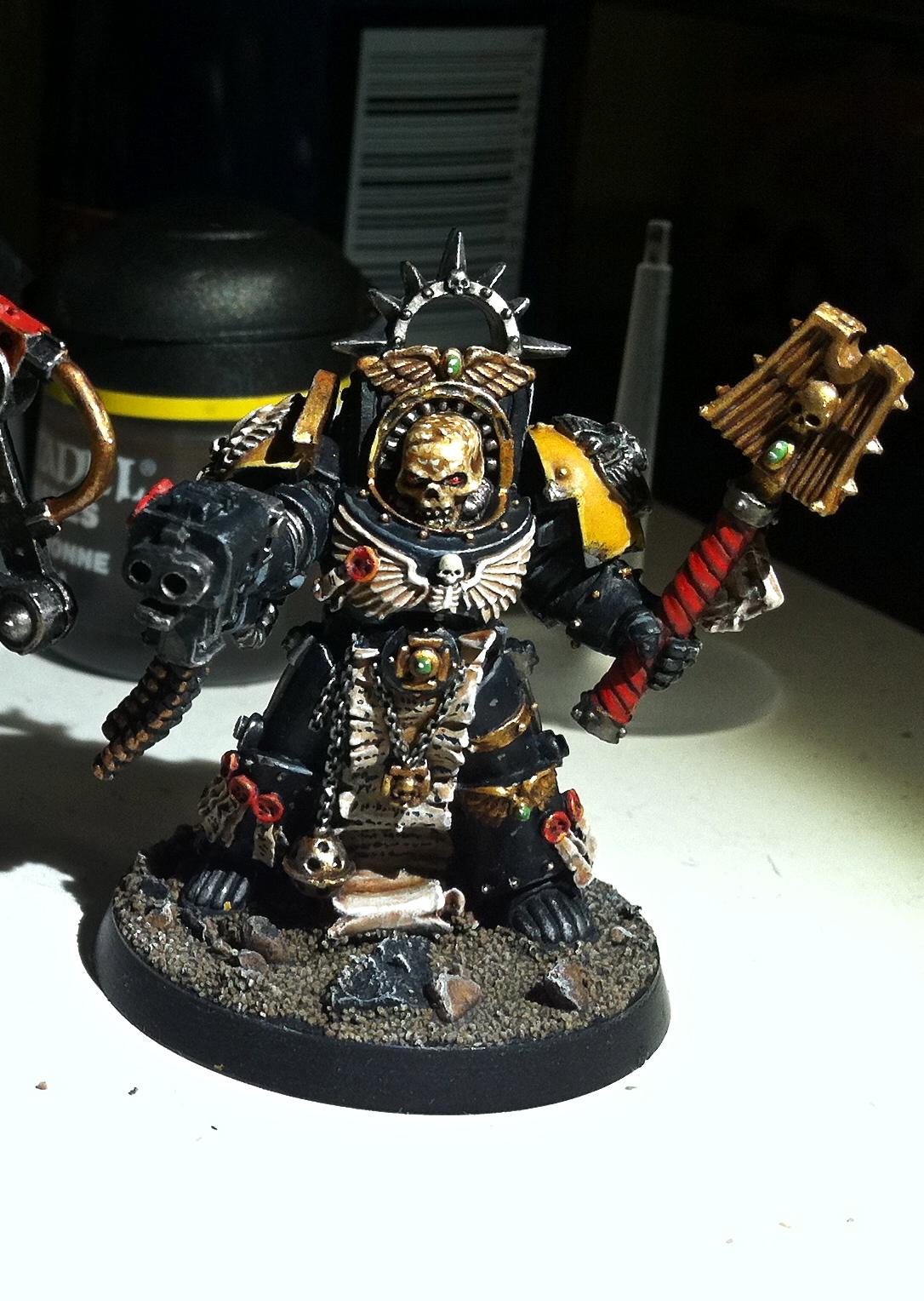 Chaplan, Imperial Fists, Techmarine