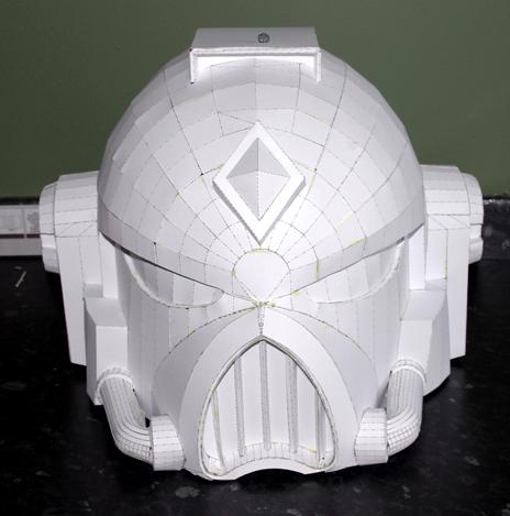 40k Papercraft, Space Marine Helmet, Space Marine Papercraft, Space Marines, Warhammer Papercraft