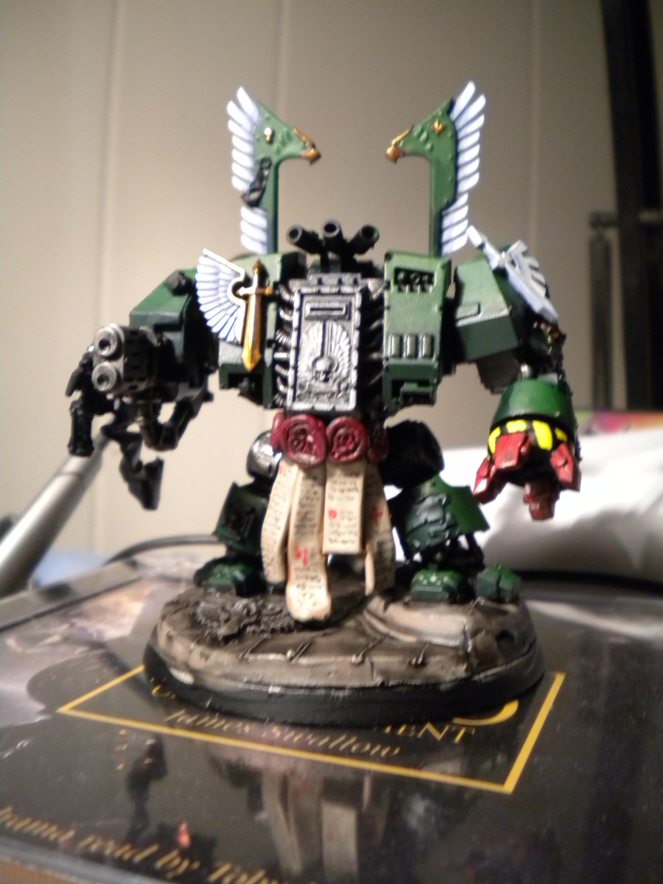 DA Dread Front View Paint WIP
