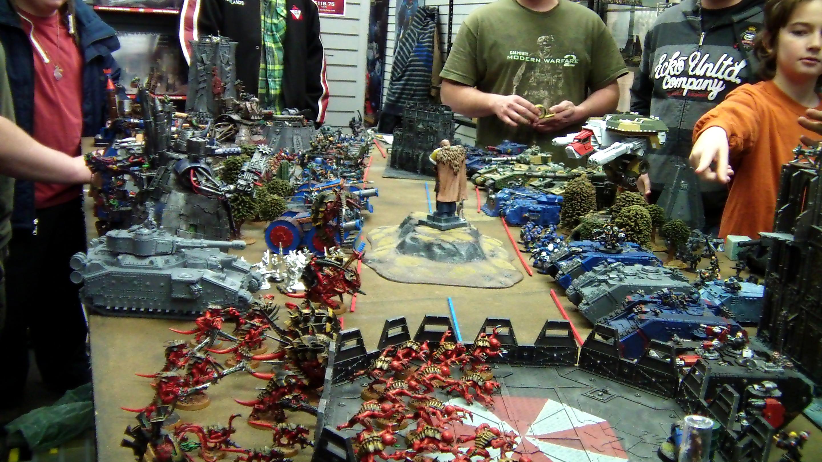 Apocalypse, Chaos, Eldar, Guard, Imperial, Orks, Space, Space Marines, Tyranids