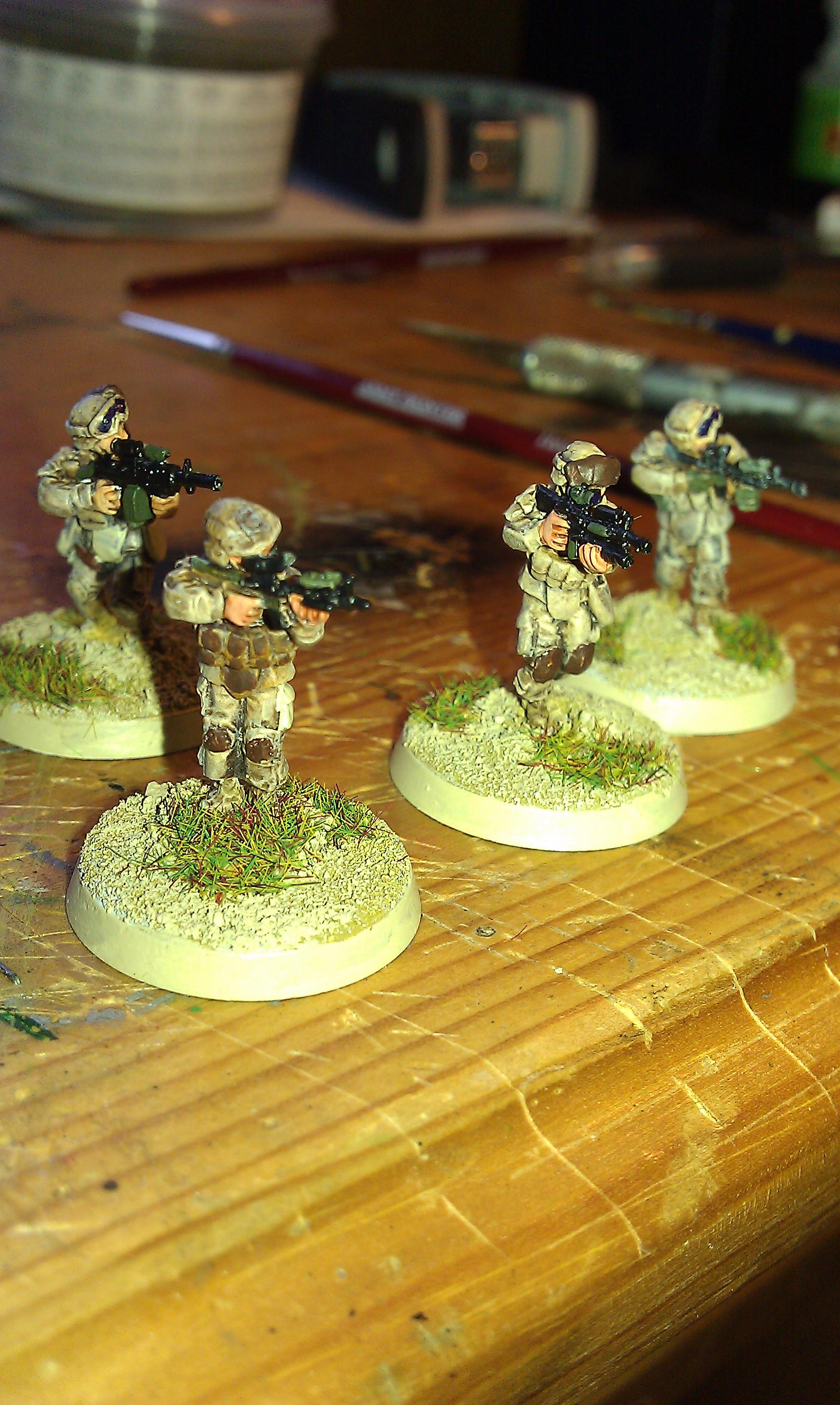 20mm, Elheim, Historical, Infantry, Modern, Space Marines, United States Marine Corps, Usmc