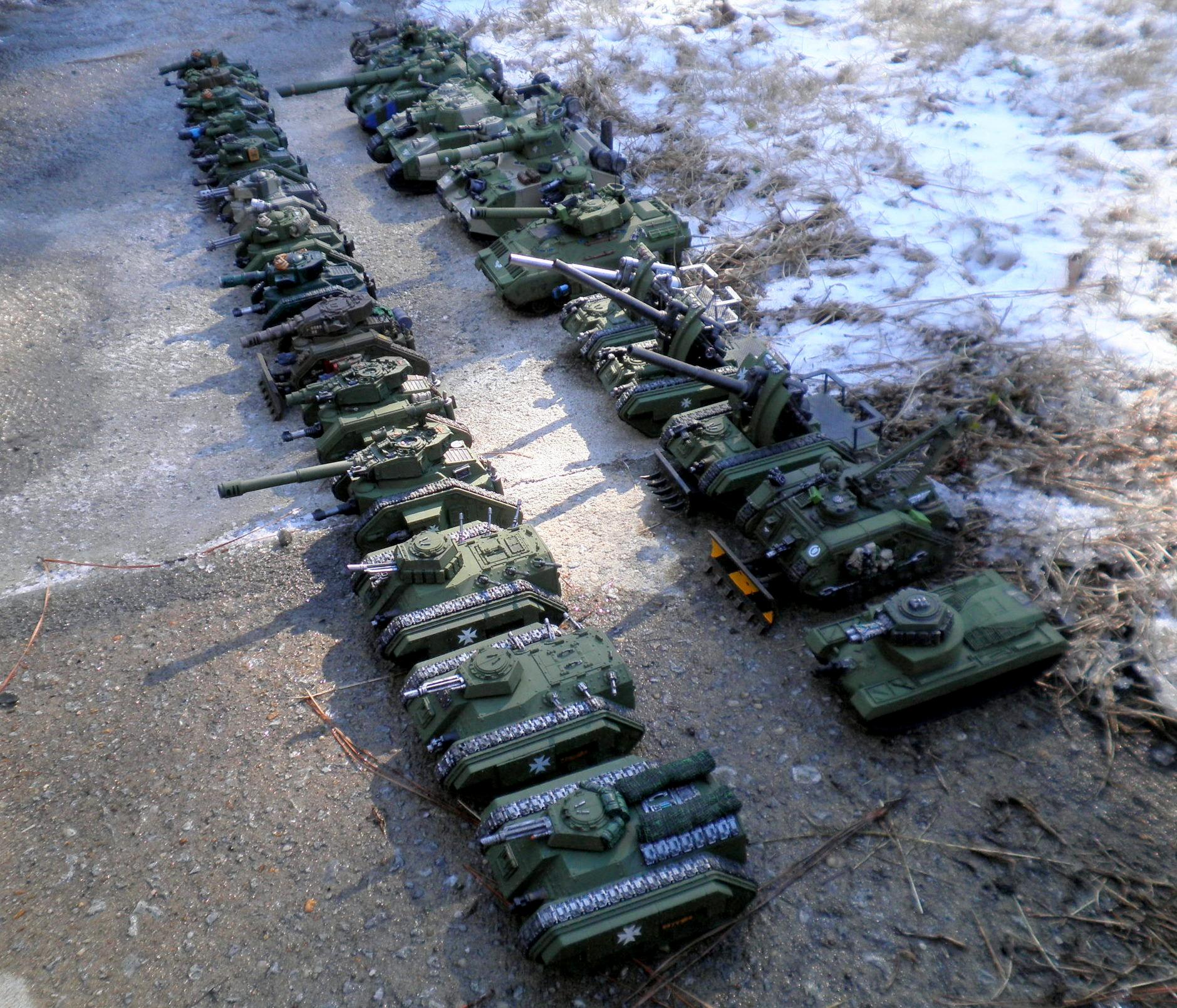 Armored Company, Basilisk, Chimera, Imperial Guard, Leman Russ, Tank