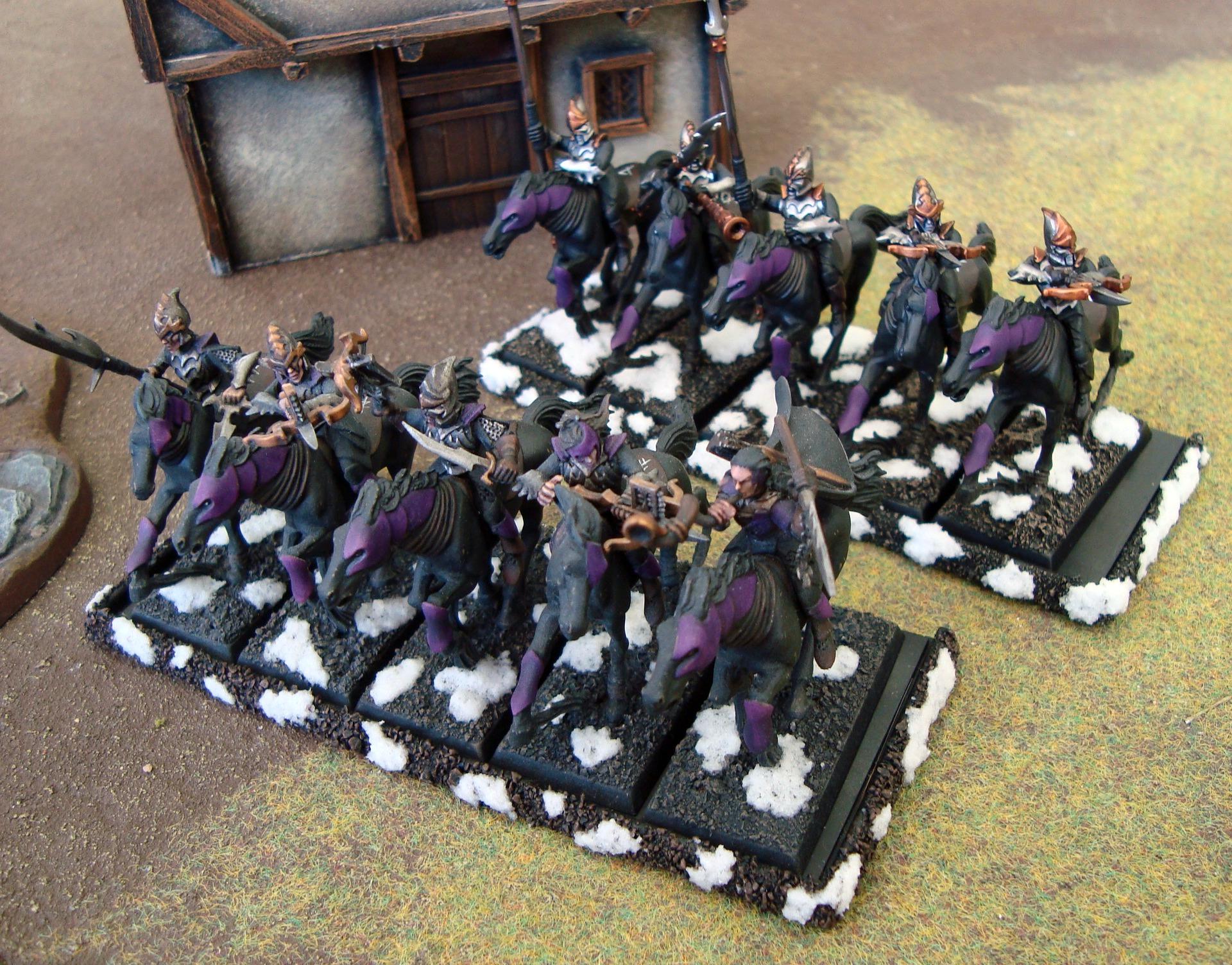 Cavalry, Dark Elves, Warhammer Fantasy