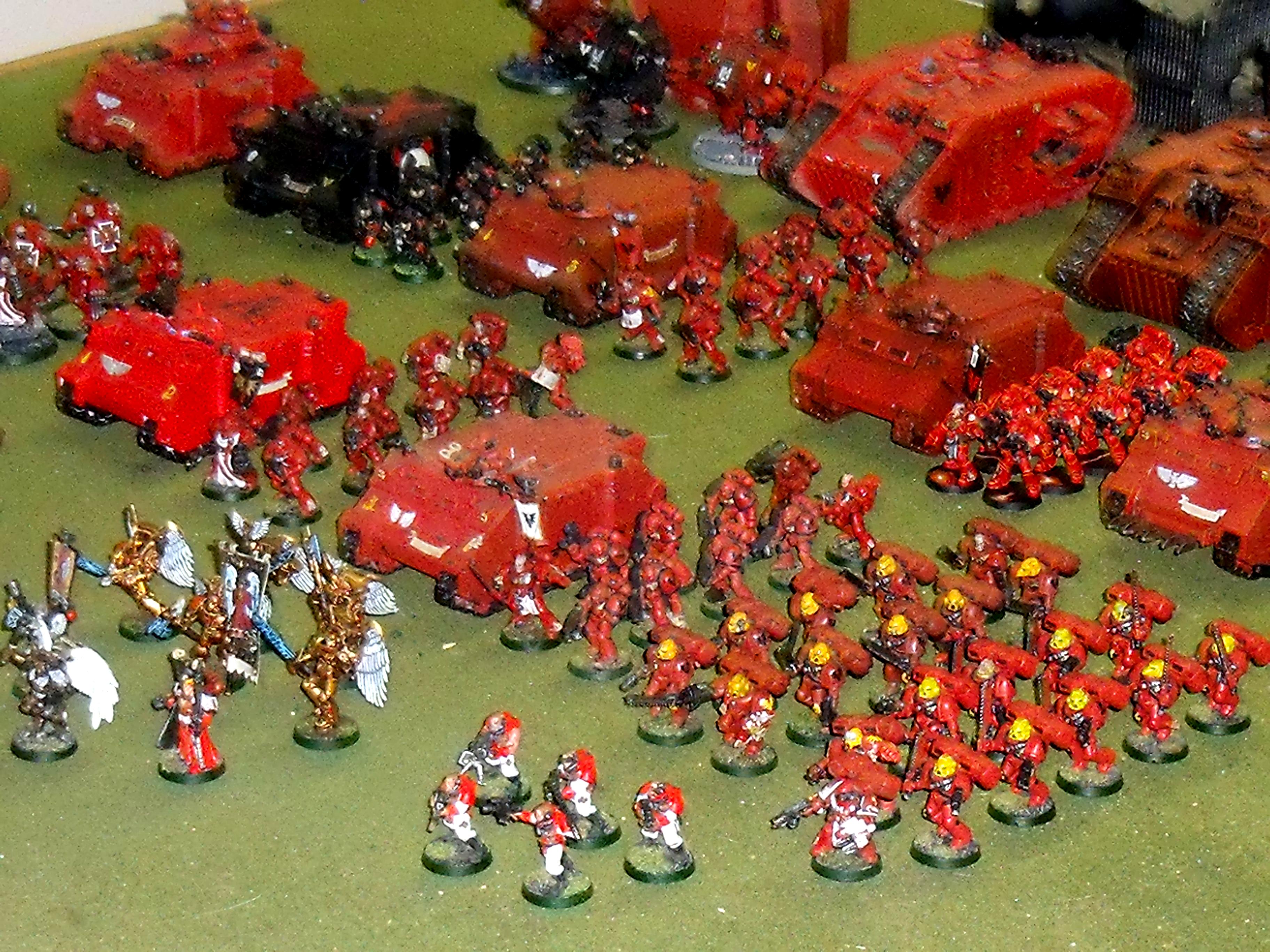 Army, Blood Angels, Death Company, Land Raider, Mephiston, Painted, Rhino, The Red Army, Your Spiritual Liege