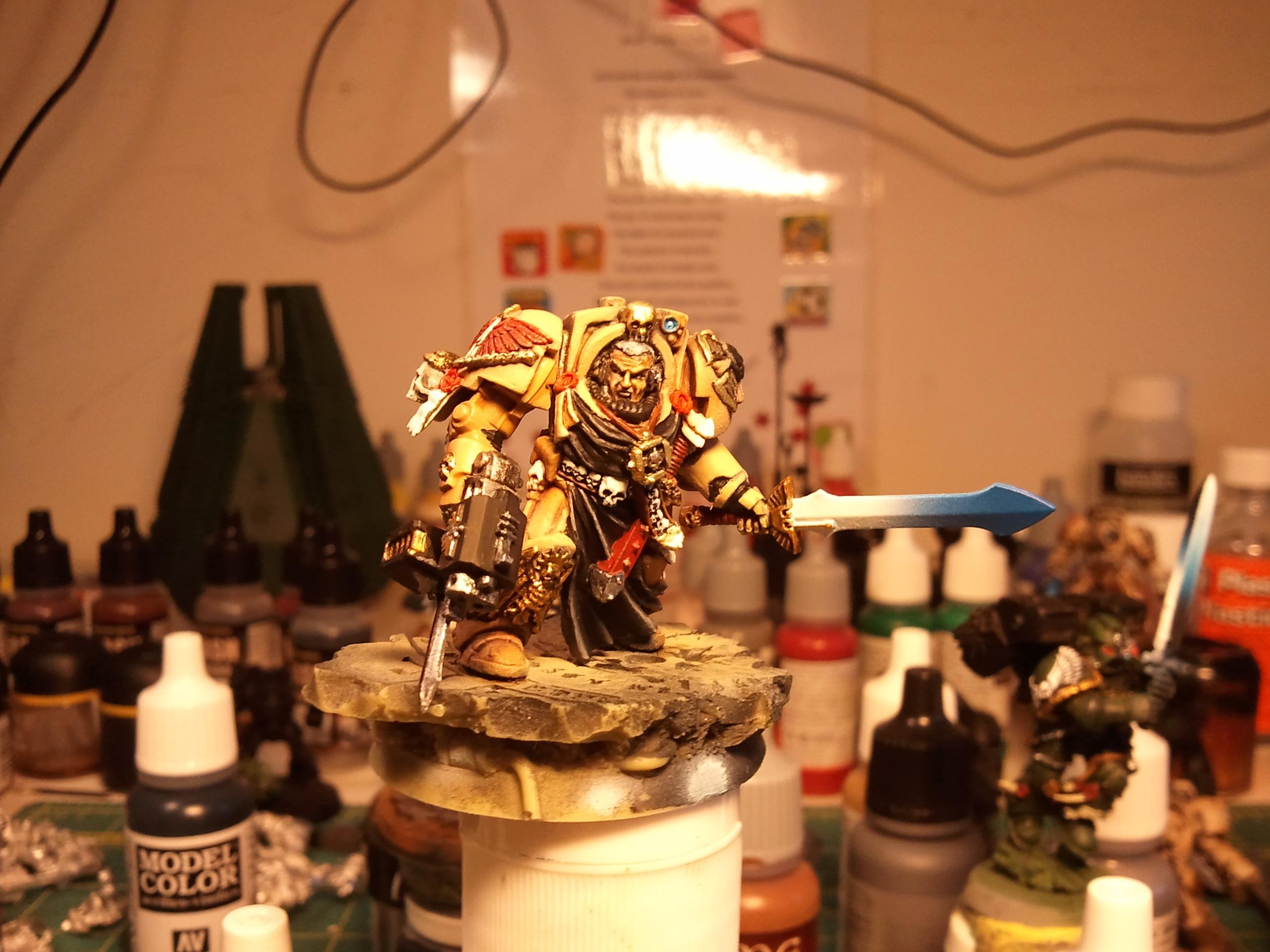 Captain, Space Marines, Terminator Armor