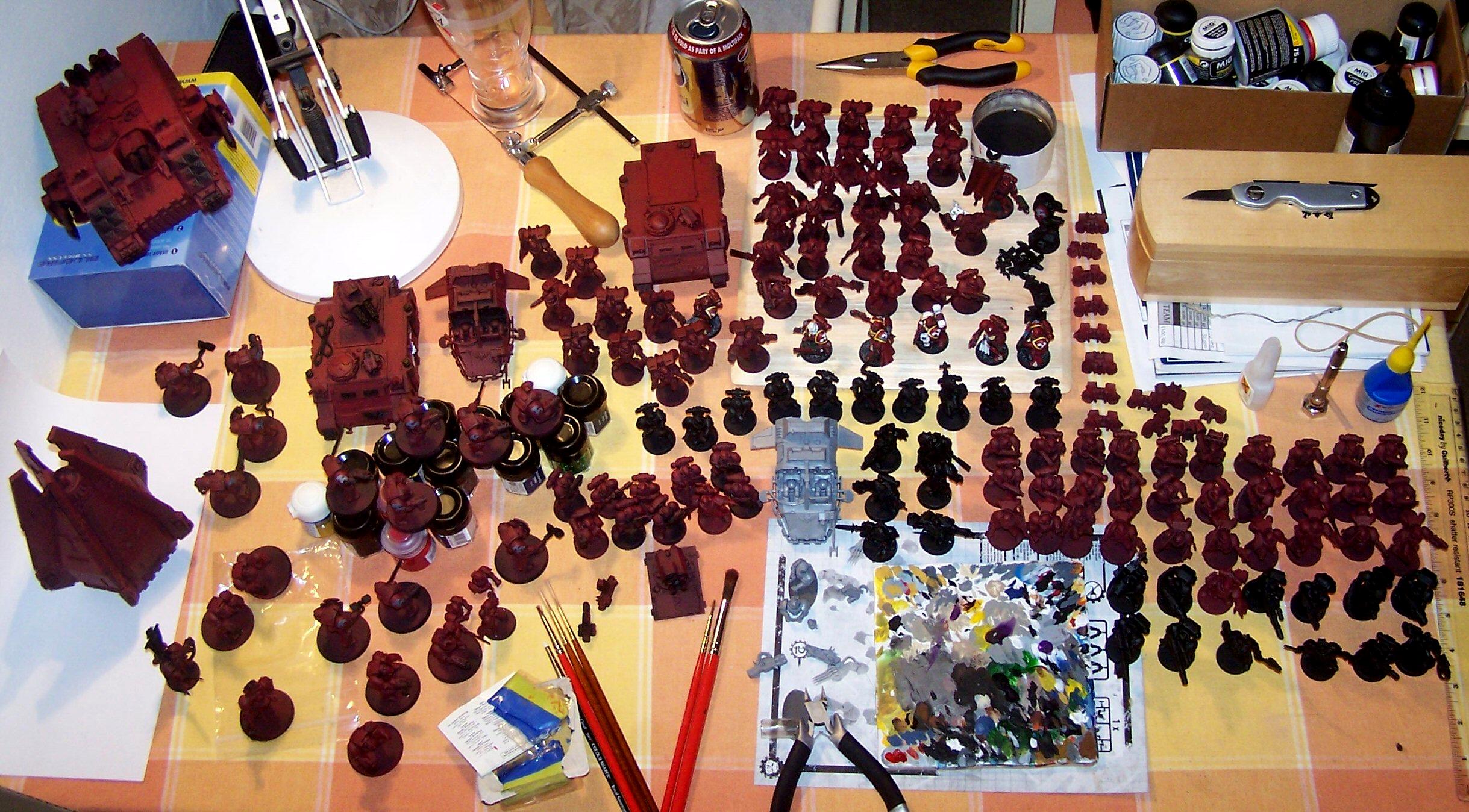 Space Marines, Army so far
