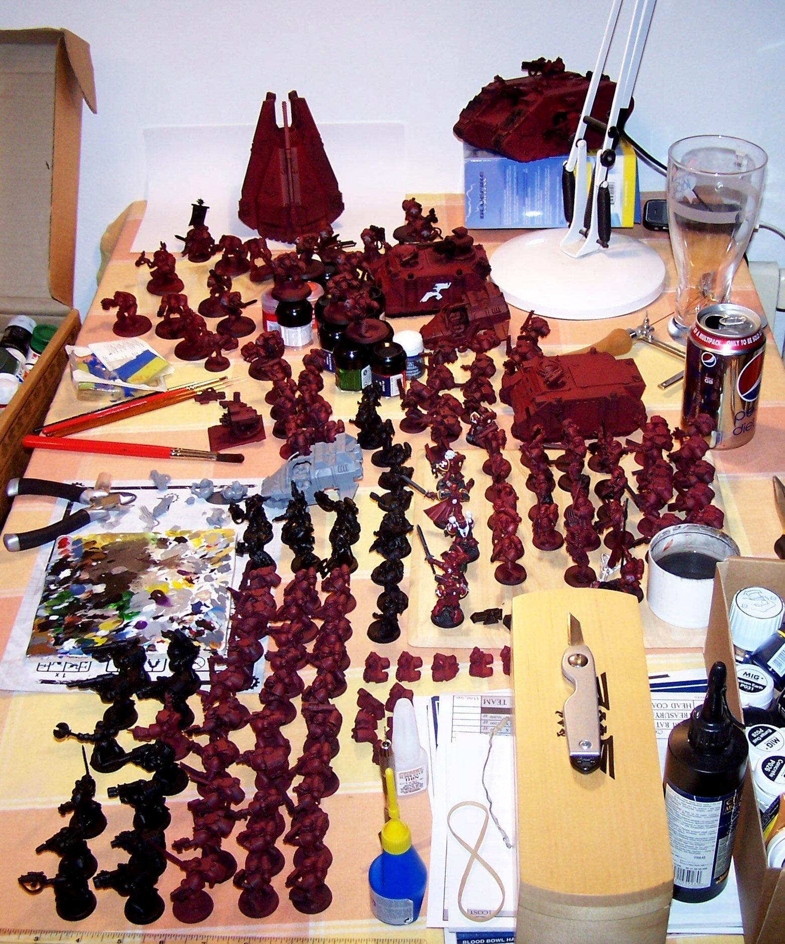 Space Marines, Army so far