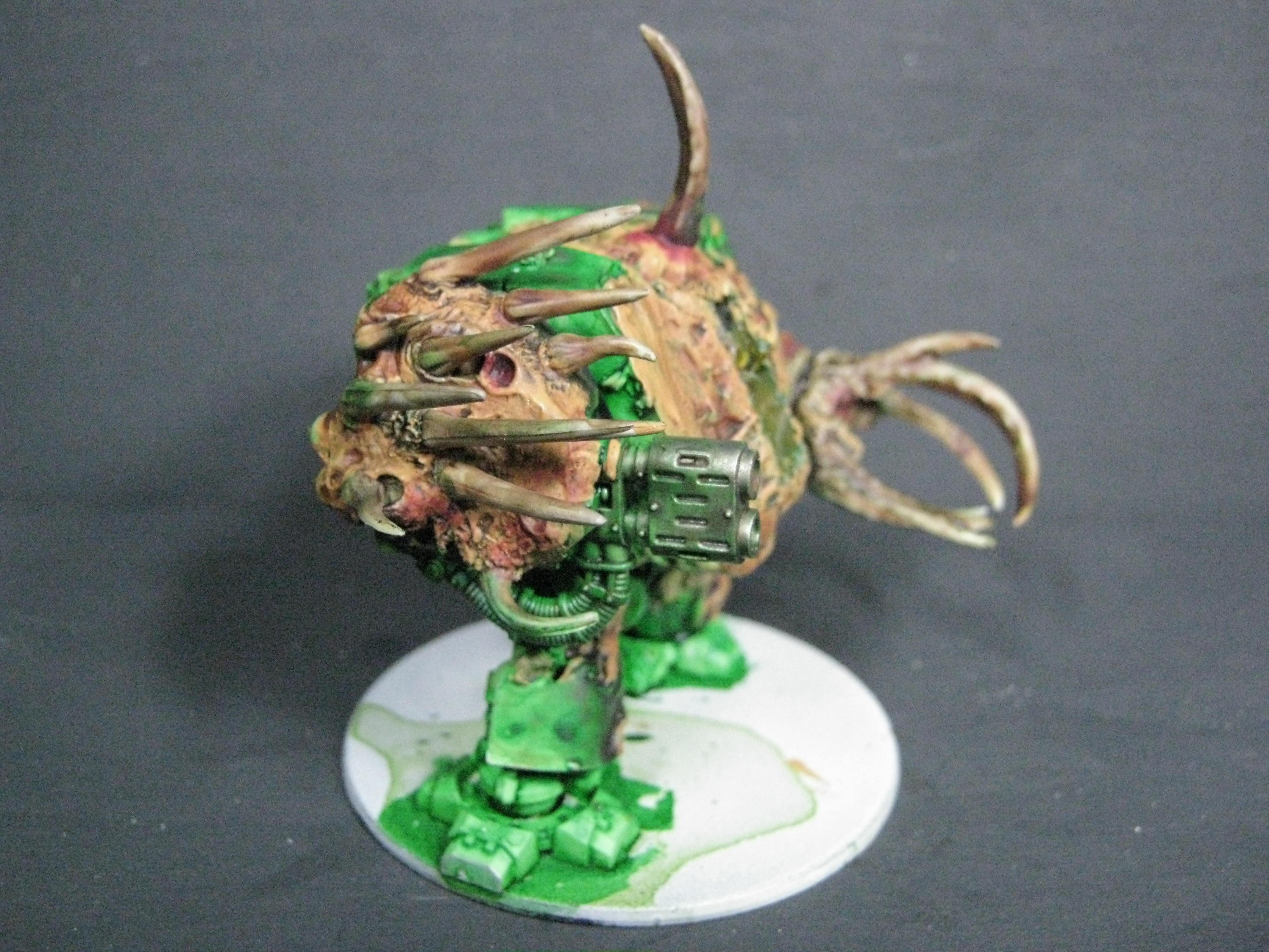 Chaos Space Marines, Conversion, Death Guard, Dreadnought, Greenstuff, Nurgle, Warhammer 40,000