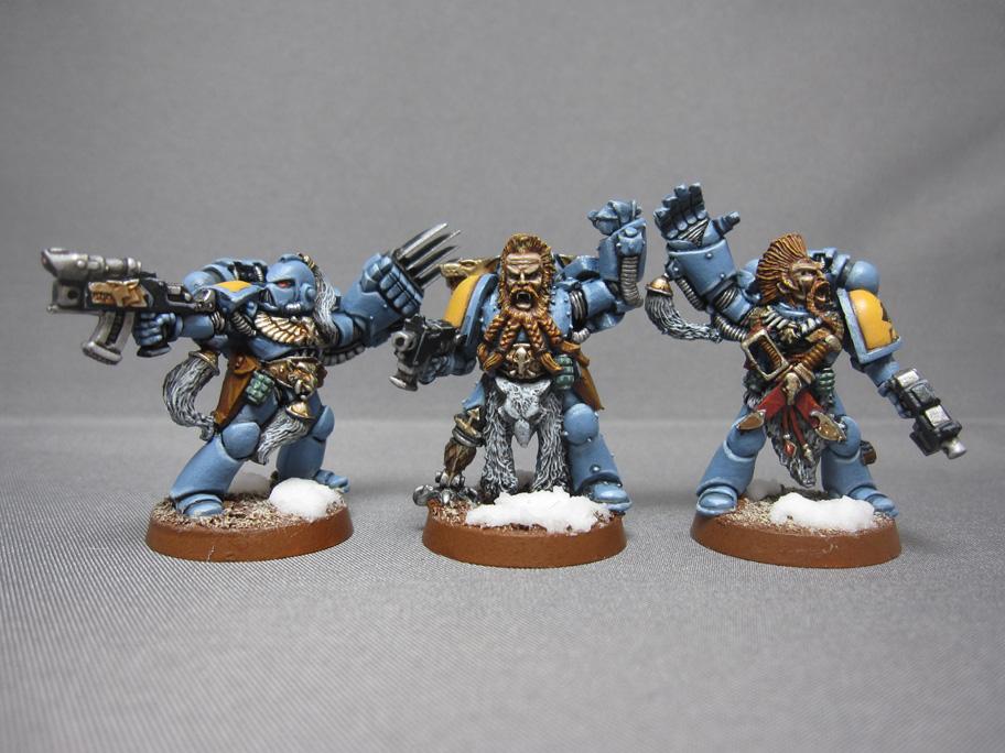 Space Marines, Space Wolves, Warhammer 40,000, Wolf Guard