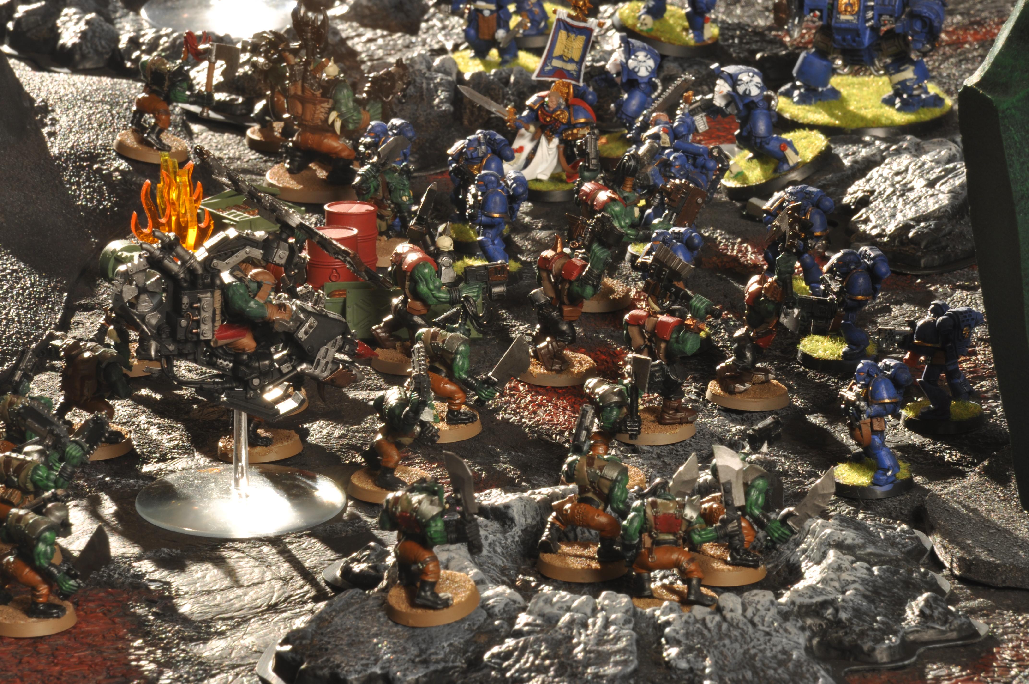Assault On Black Reach, Orks, Ultramarines