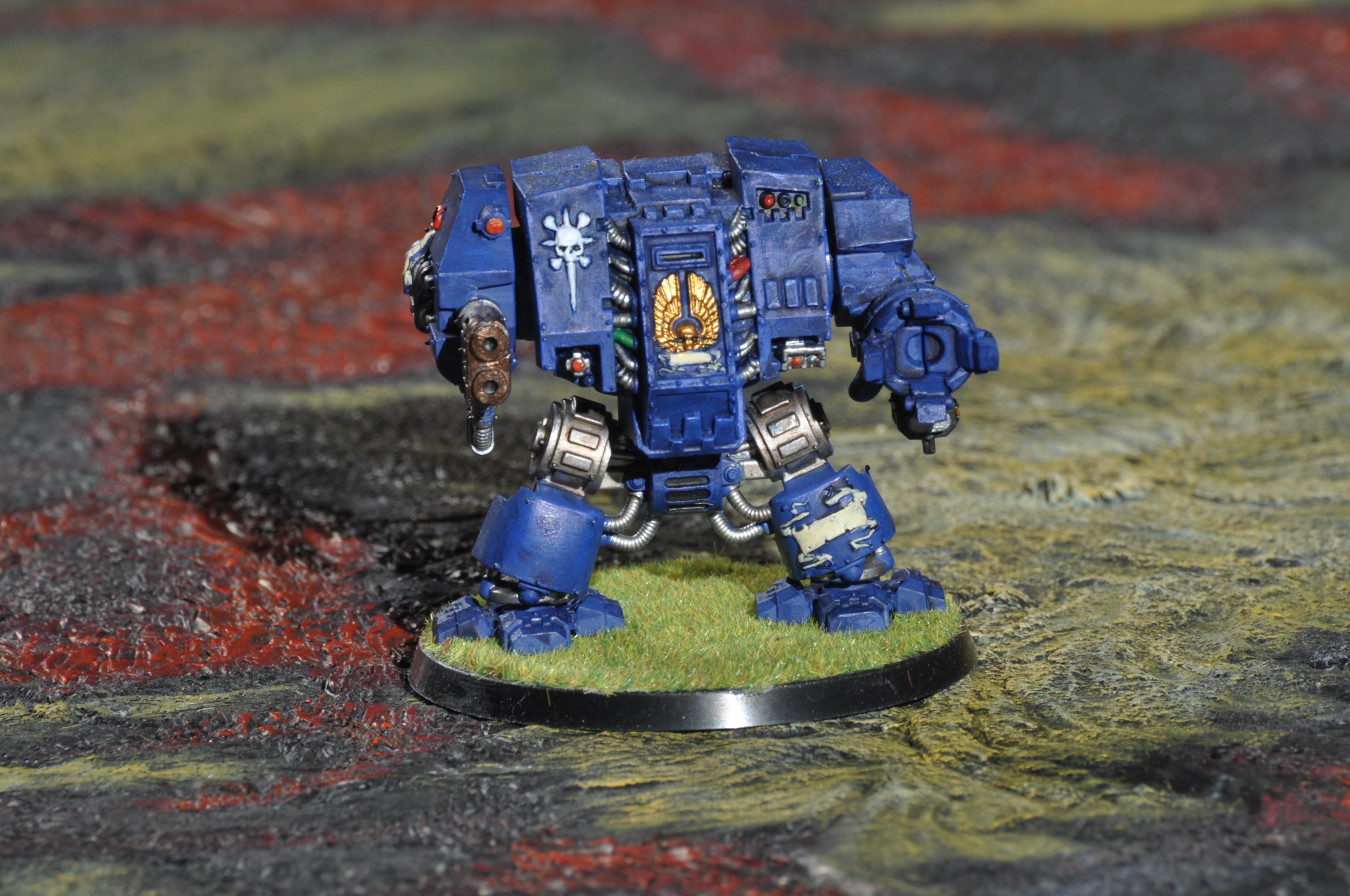 Dreadnought, Space Marines, Ultramarines, Work In Progress - Brother ...