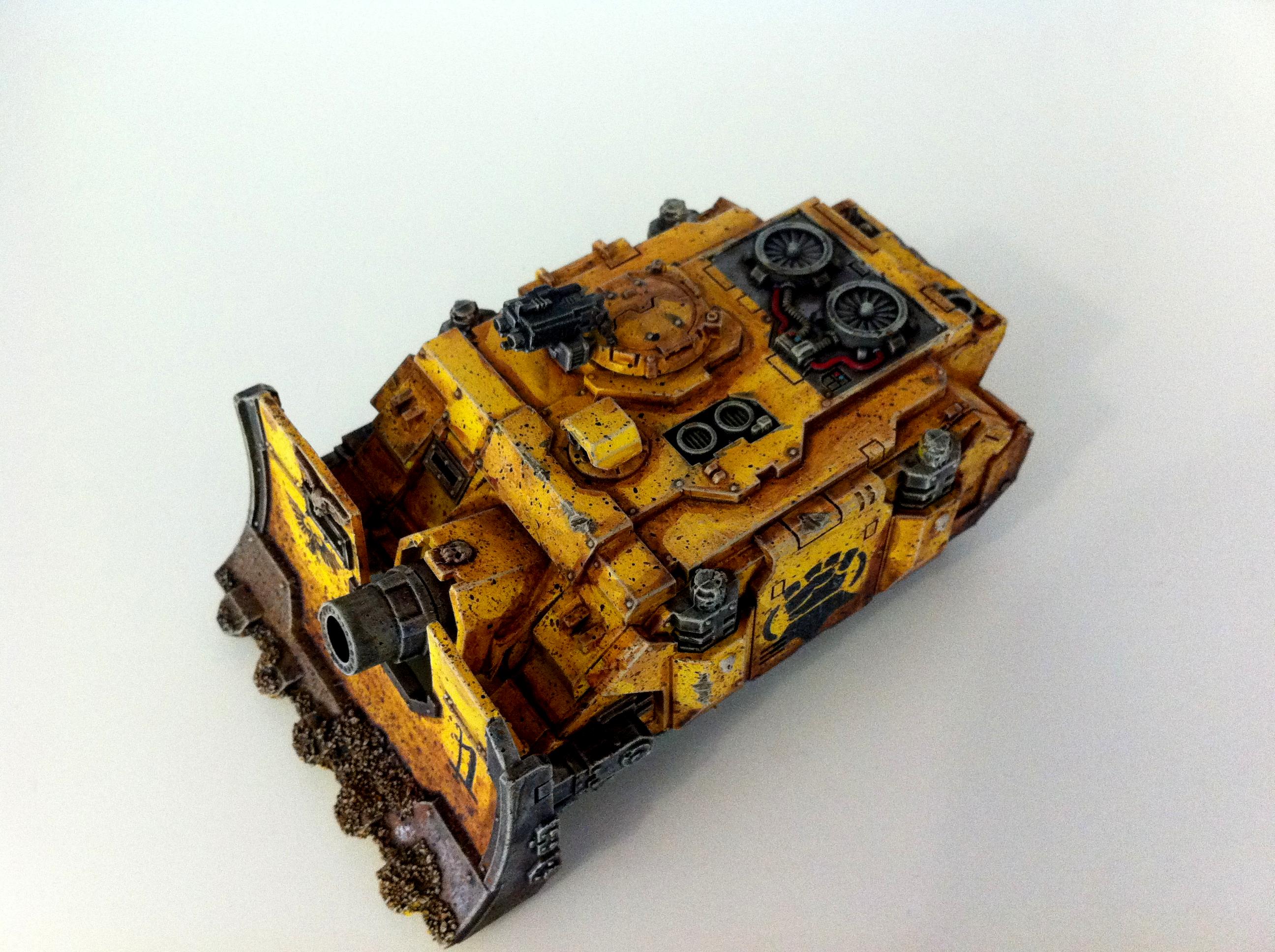 Imperial Fists, Vindicator, Weathered