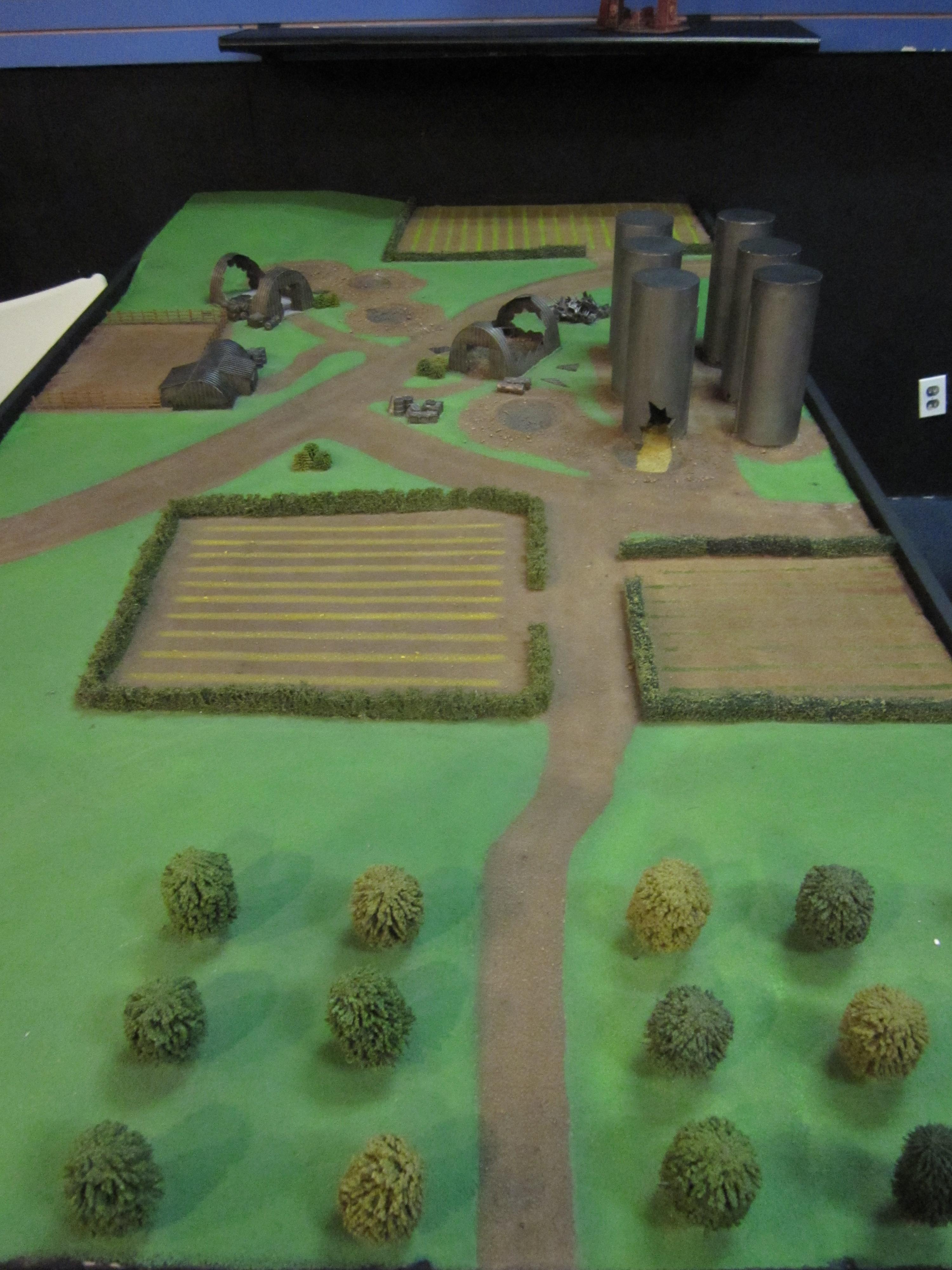 Dakkacon, terrain, farm