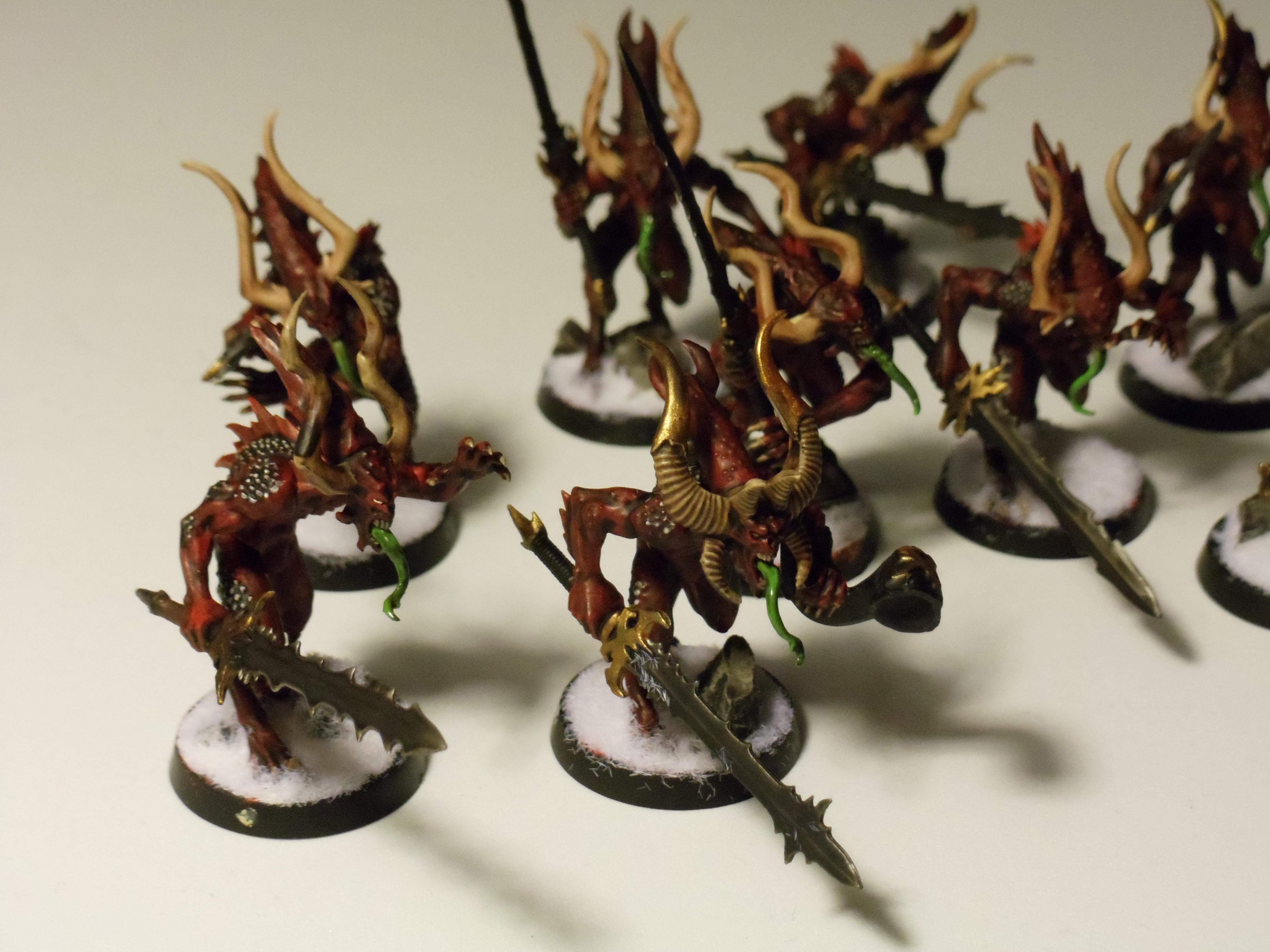 Bloodletters, Chaos, Daemons