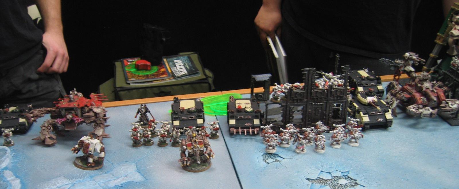 Apocalypse, Battle, Battle Report, Biggest Game Ever, Chaos, Chaos Daemons, Chaos Space Marines, Converting, Daemons, Painting, Warhammer 40,000